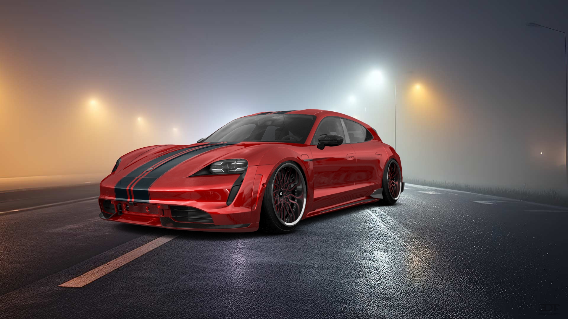 Porsche Taycan Sport Turismo Shooting Brake 2019 tuning