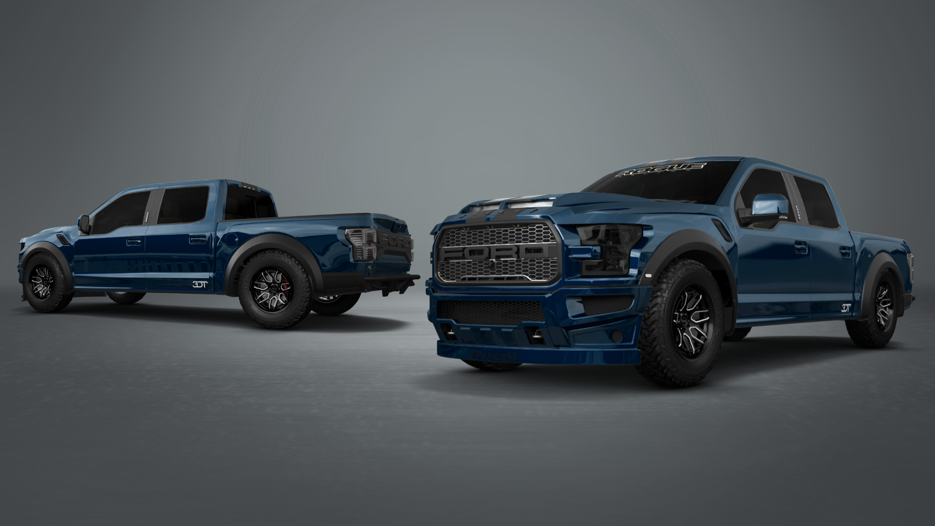 Ford F-150 Raptor 4 Door pickup truck 2017 tuning