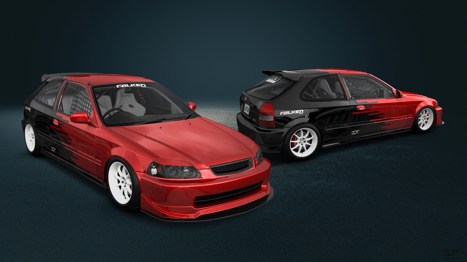 Honda Civic 3 Door Hatchback 1997 tuning
