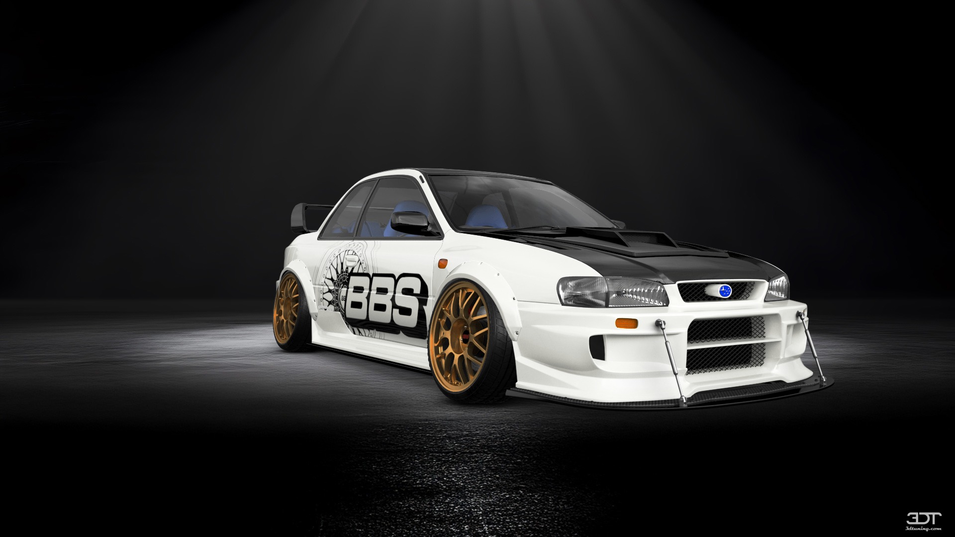 Subaru Impreza WRX STI 22B 2 Door Coupe 2000 tuning