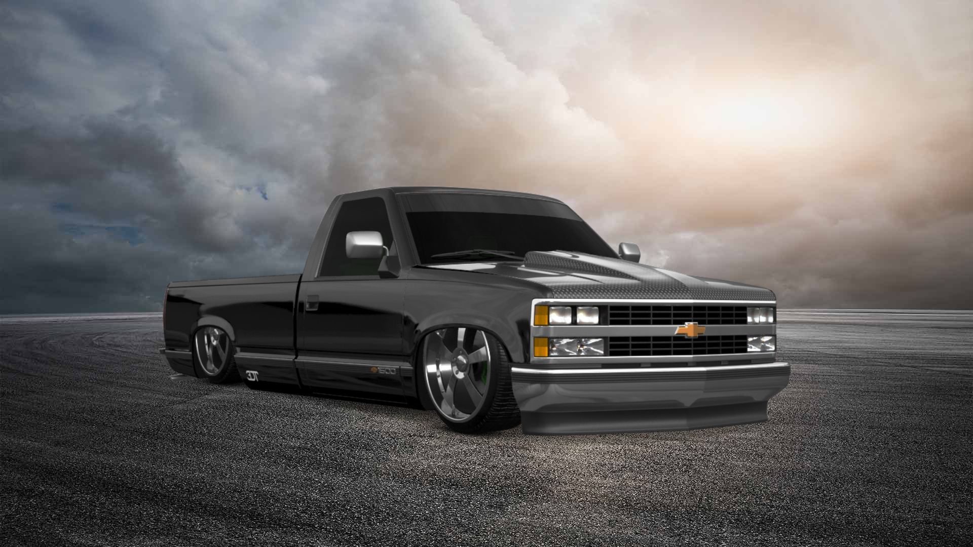 Chevrolet K1500 Regular Cab Fleetside Pickup 1988