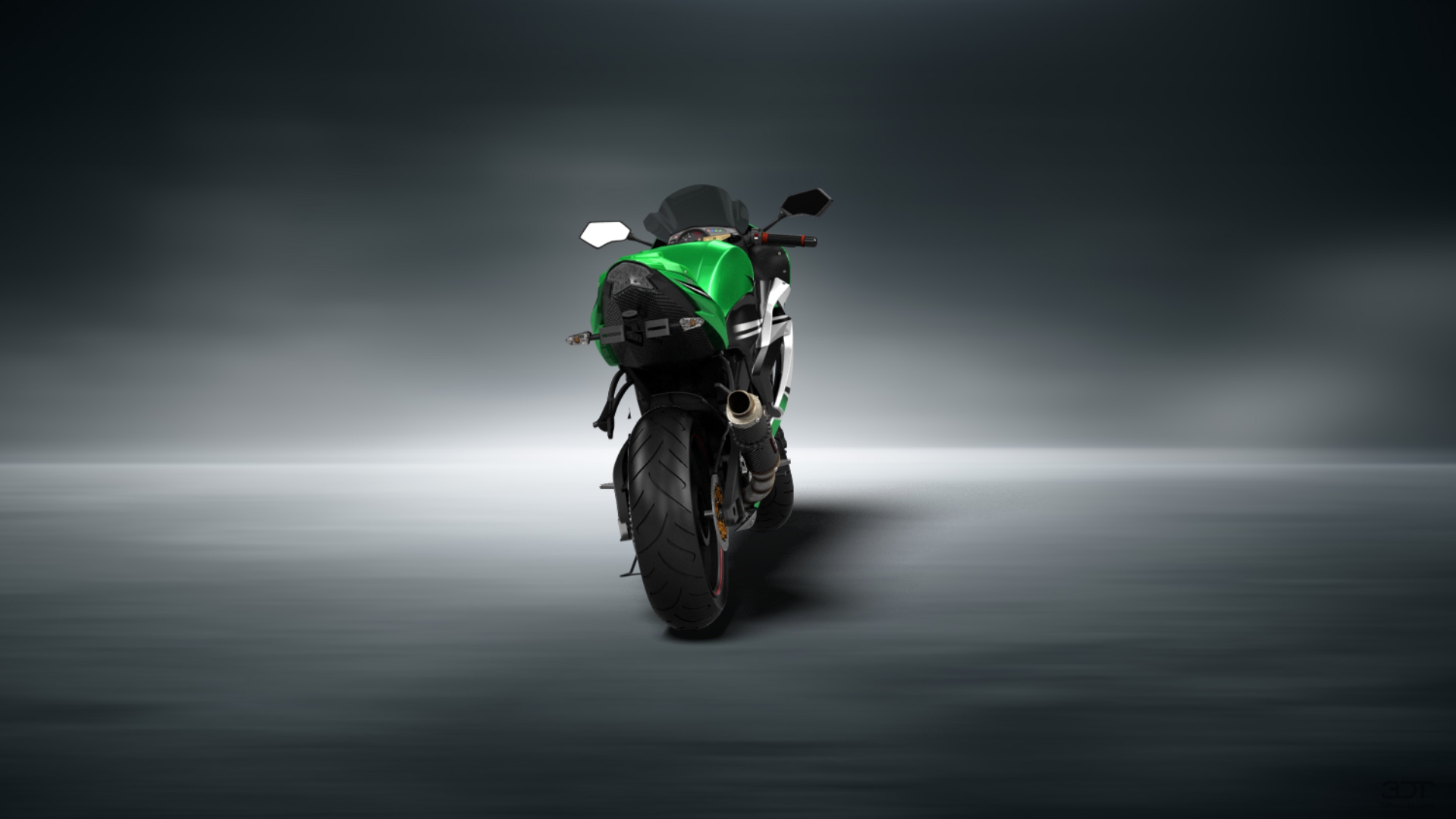 Kawasaki Ninja ZX 6R Sport Bike 2015 tuning