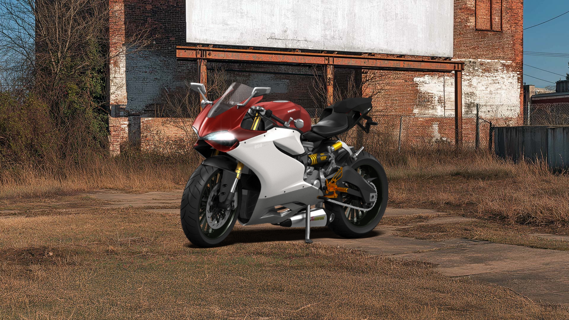Ducati 899 Panigale Sport Bike 2015 tuning