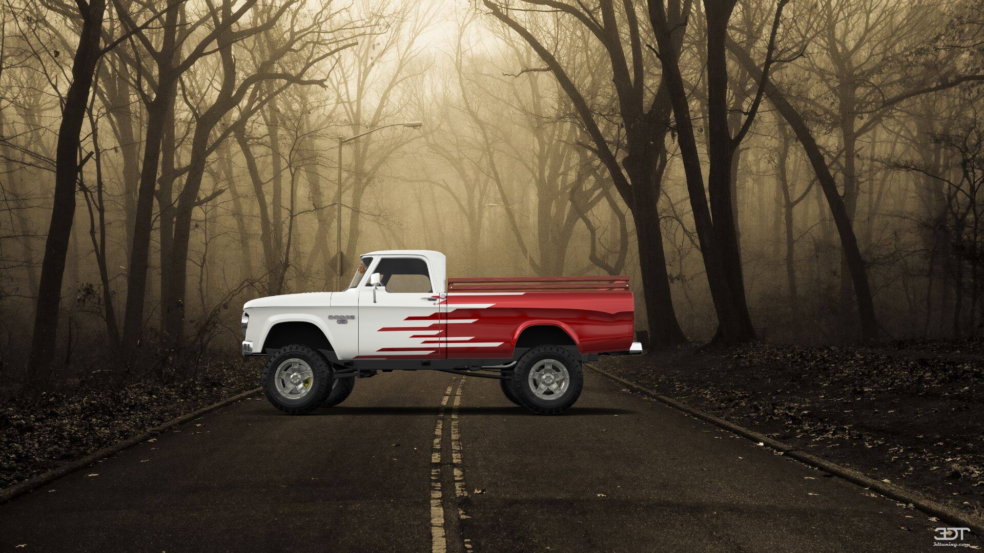 Dodge Power Wagon W200 2 Door pickup truck 1966