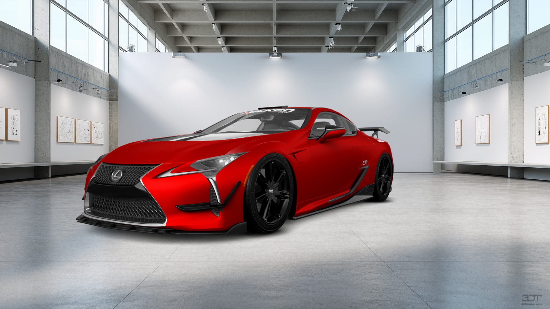 Lexus LC500 2 door fastback coupe 2017 tuning
