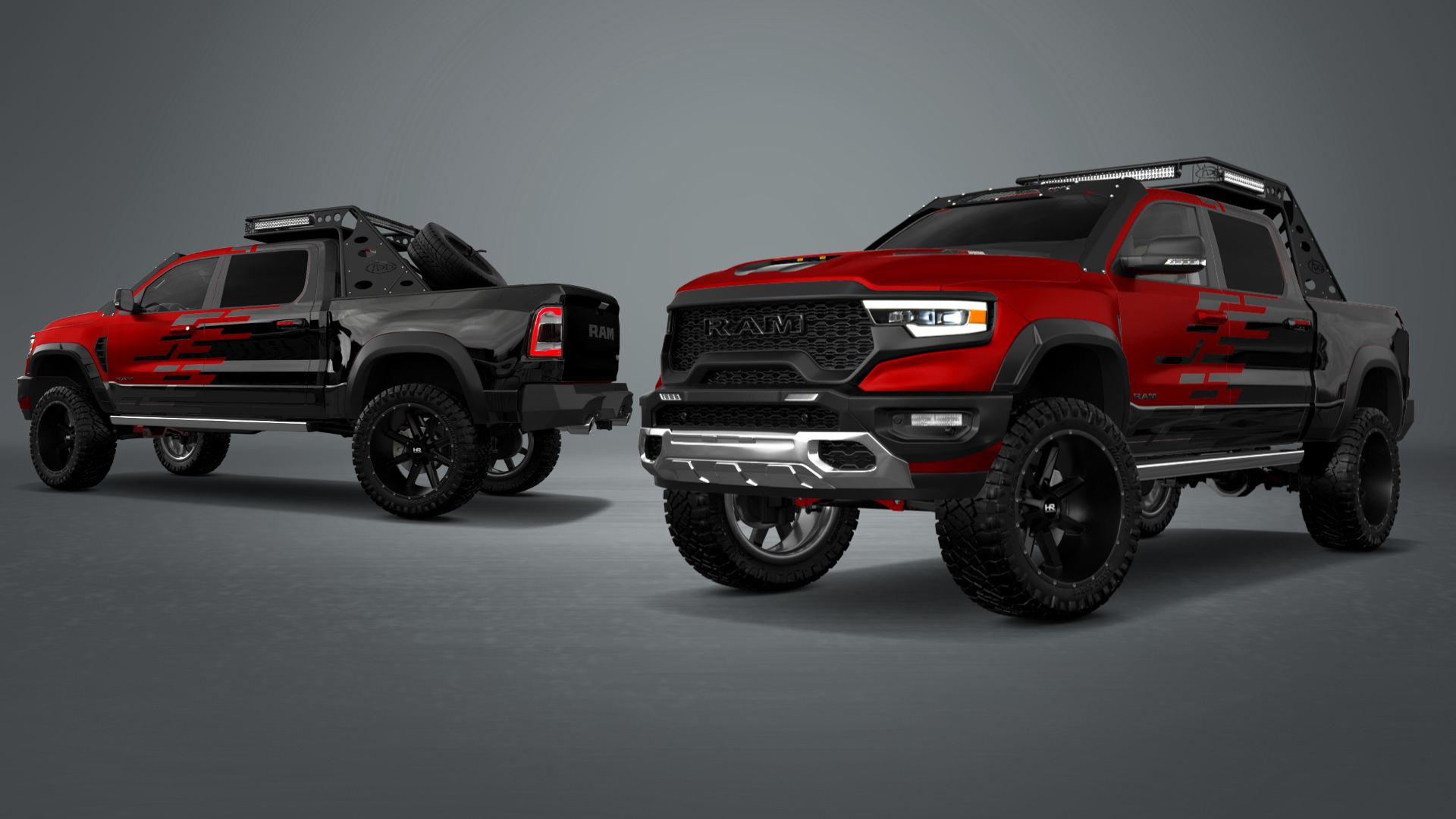Dodge Ram 1500 TRX 4 Door pickup truck 2021 tuning