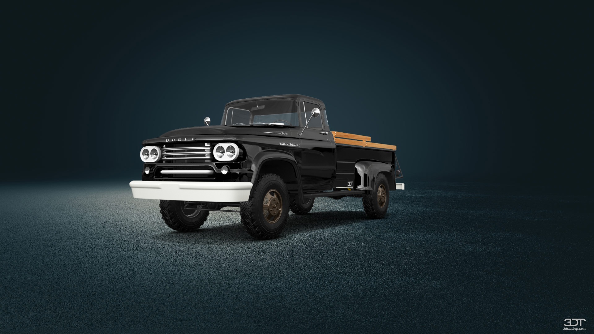 Dodge Power Wagon W300 2 Door pickup truck 1958