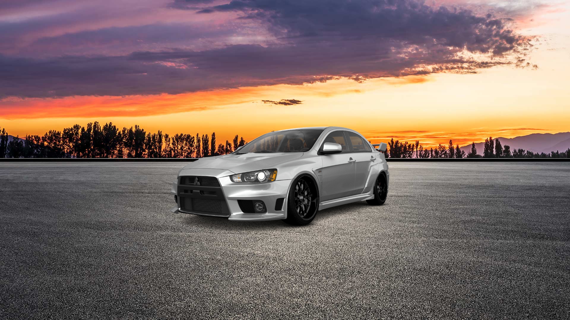 Mitsubishi Lancer Evolution X Sedan 2008