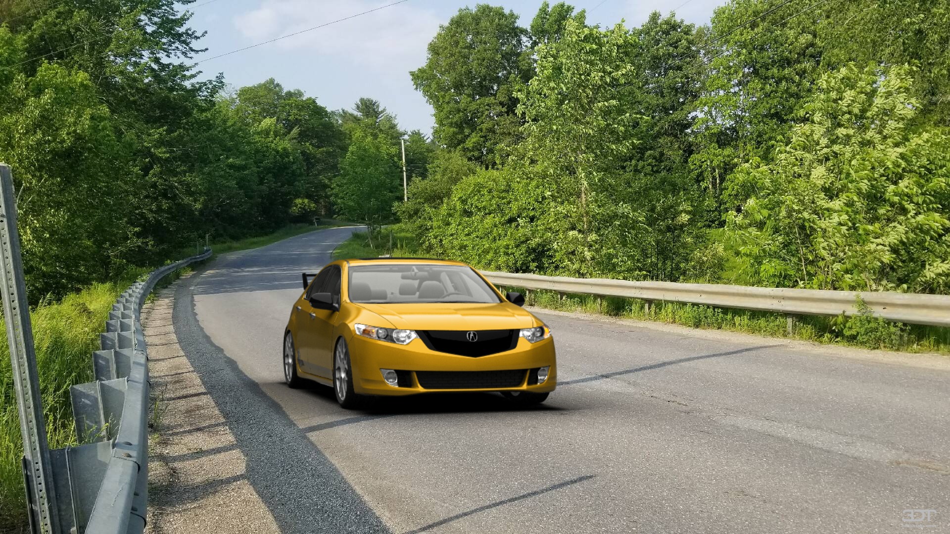 Acura TSX sedan 2009 tuning