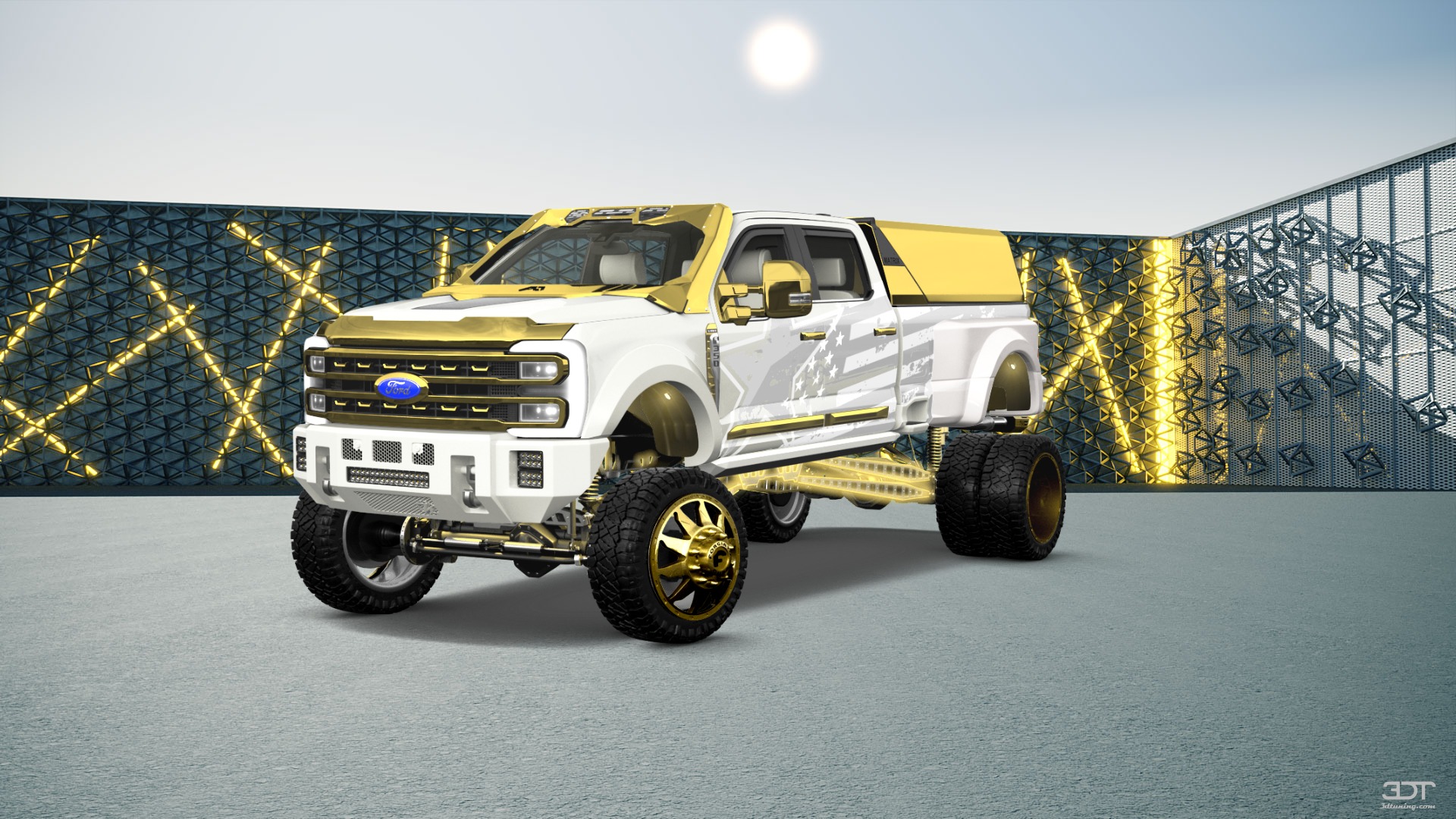 Ford F-350 DRW Crew Cab 4 Door pickup truck 2023 tuning