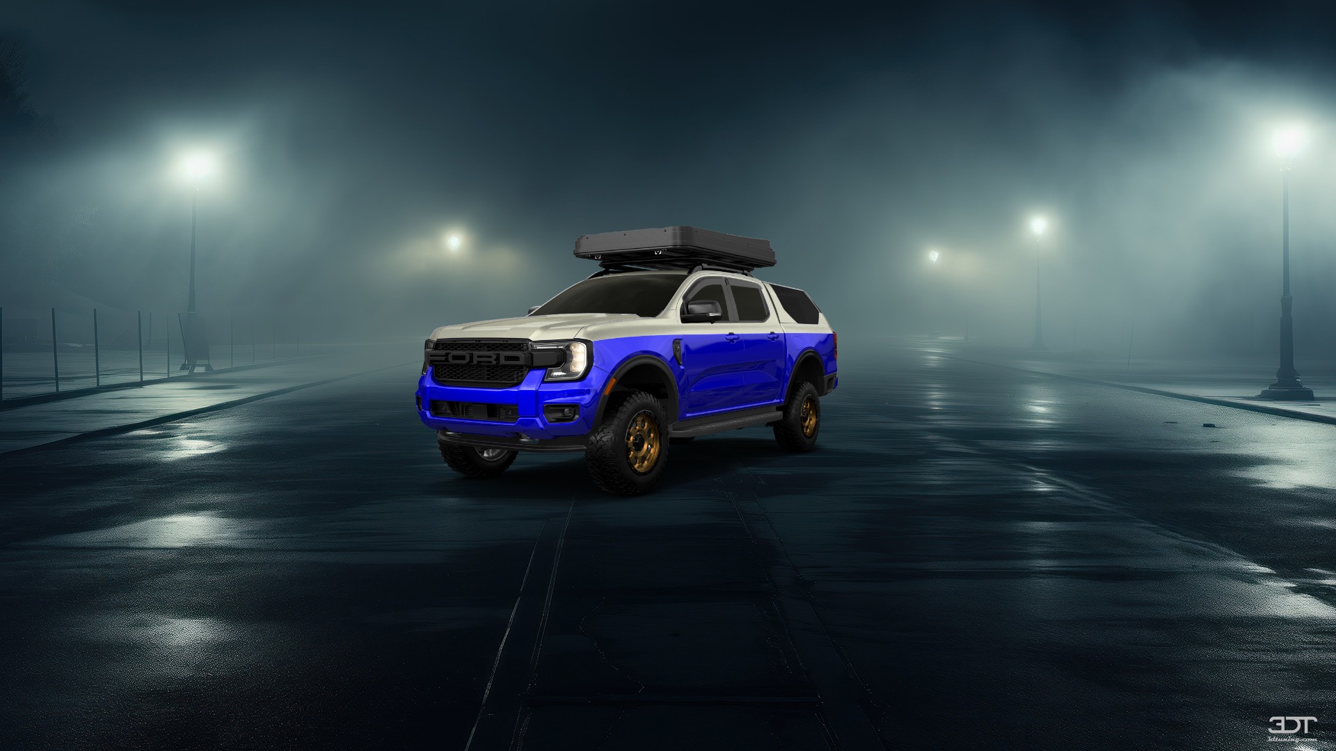 Ford Ranger 4 Door pickup truck 2022 tuning