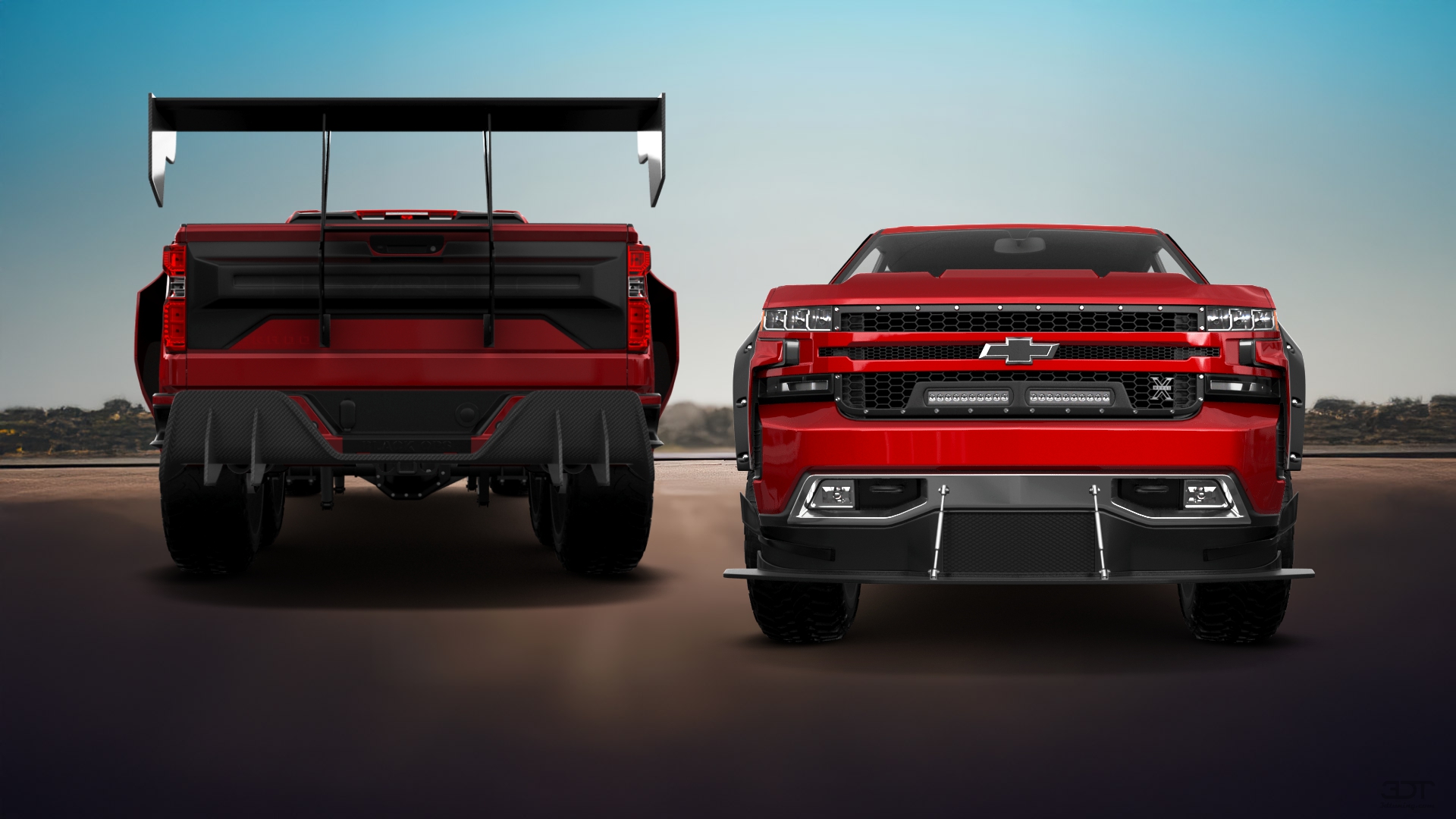 Chevrolet Silverado Hennessey Goliath 6X6 Truck 2020 tuning