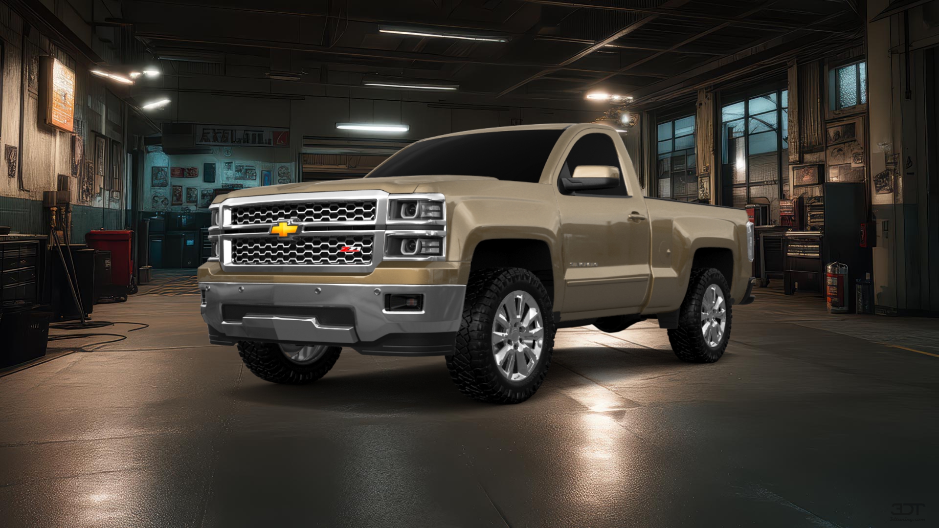 Chevrolet Silverado 1500 6.5 box Truck 2014 tuning