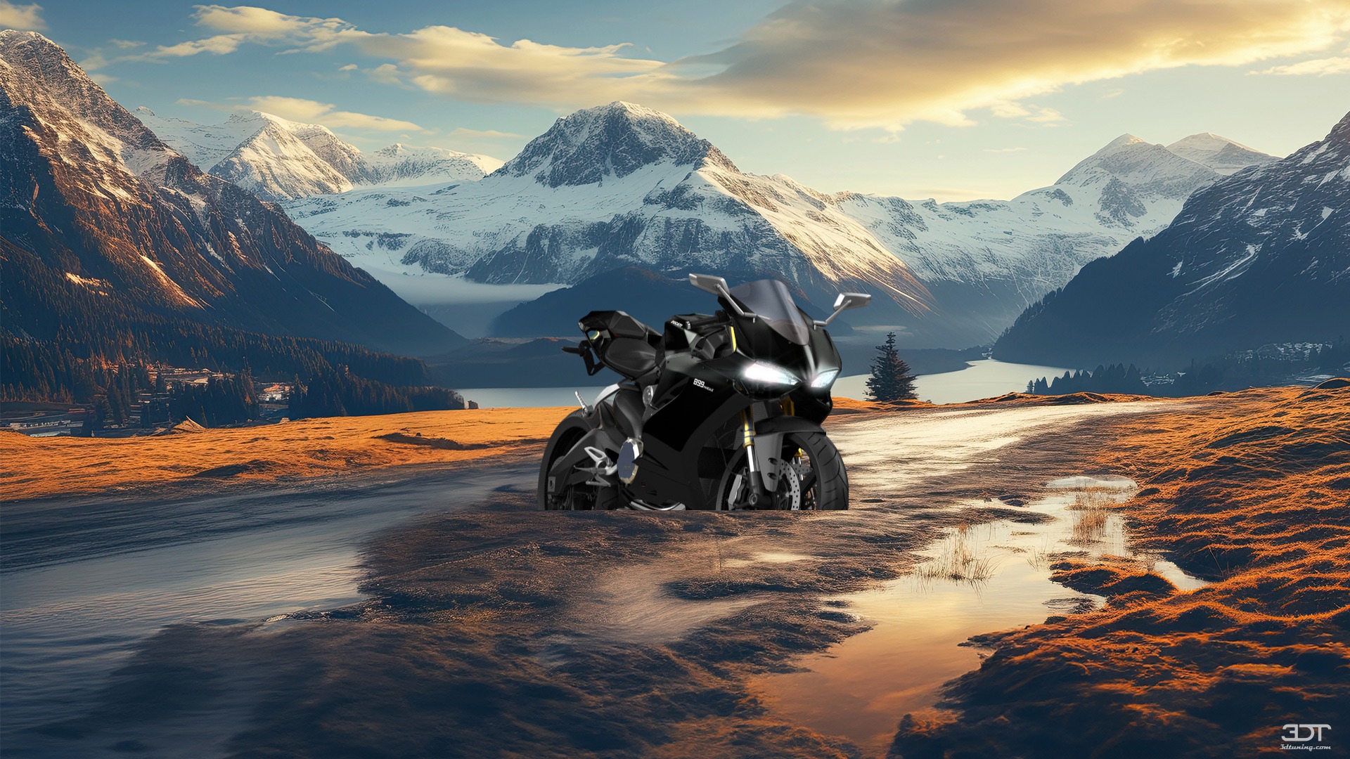 Ducati 899 Panigale Sport Bike 2015 tuning