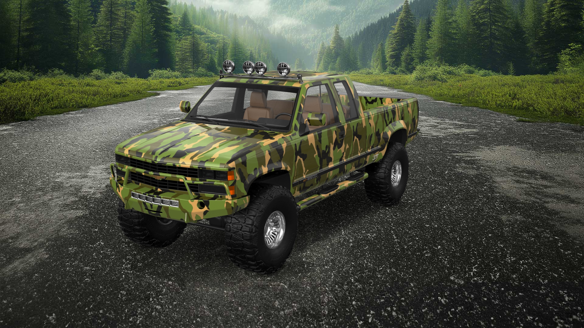 Chevrolet K2500 Extended Cab Pickup 1989 tuning