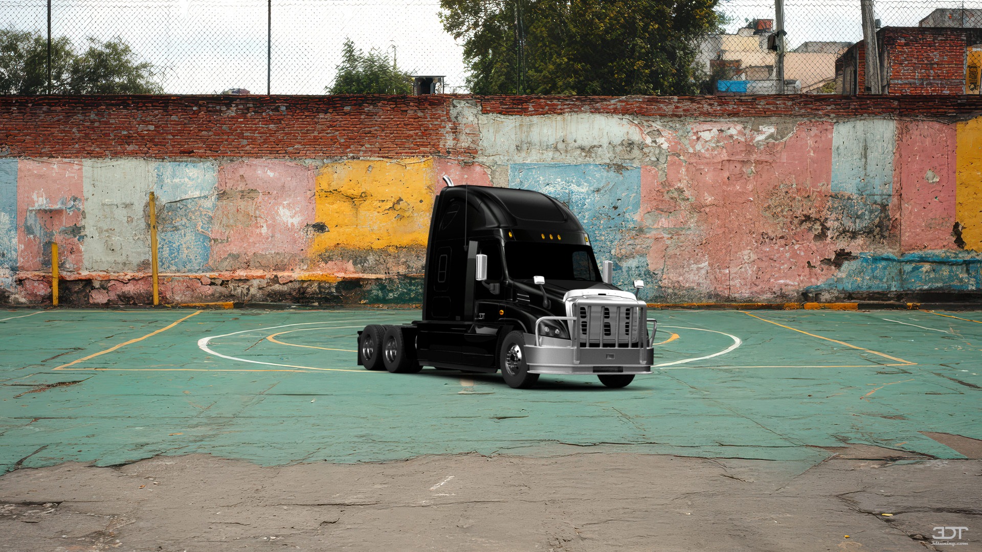 Tuning Freightliner Cascadia Truck 2011
