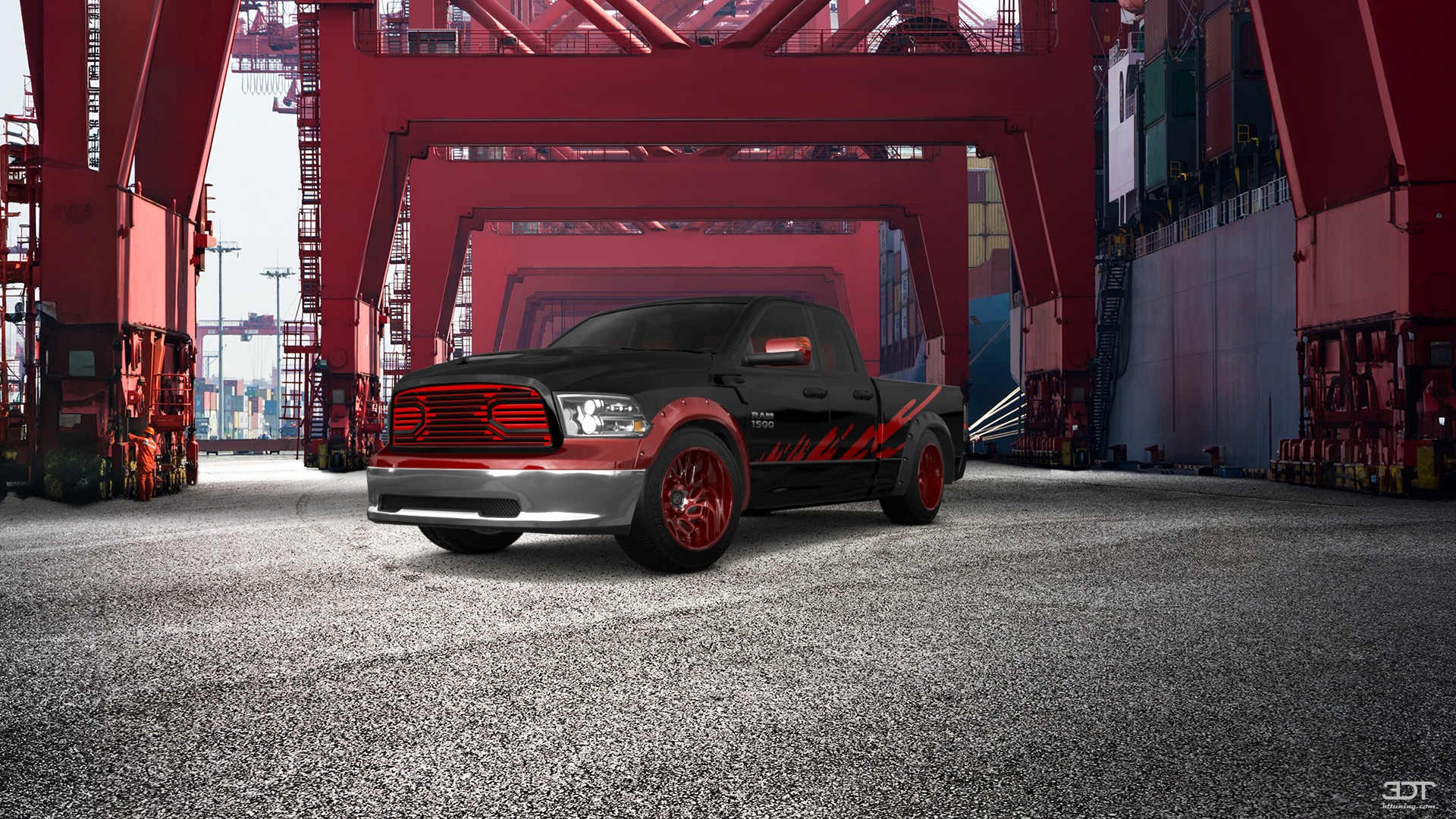Dodge Ram 1500 6.4' box Extended Cab 4 Door pickup truck 2009