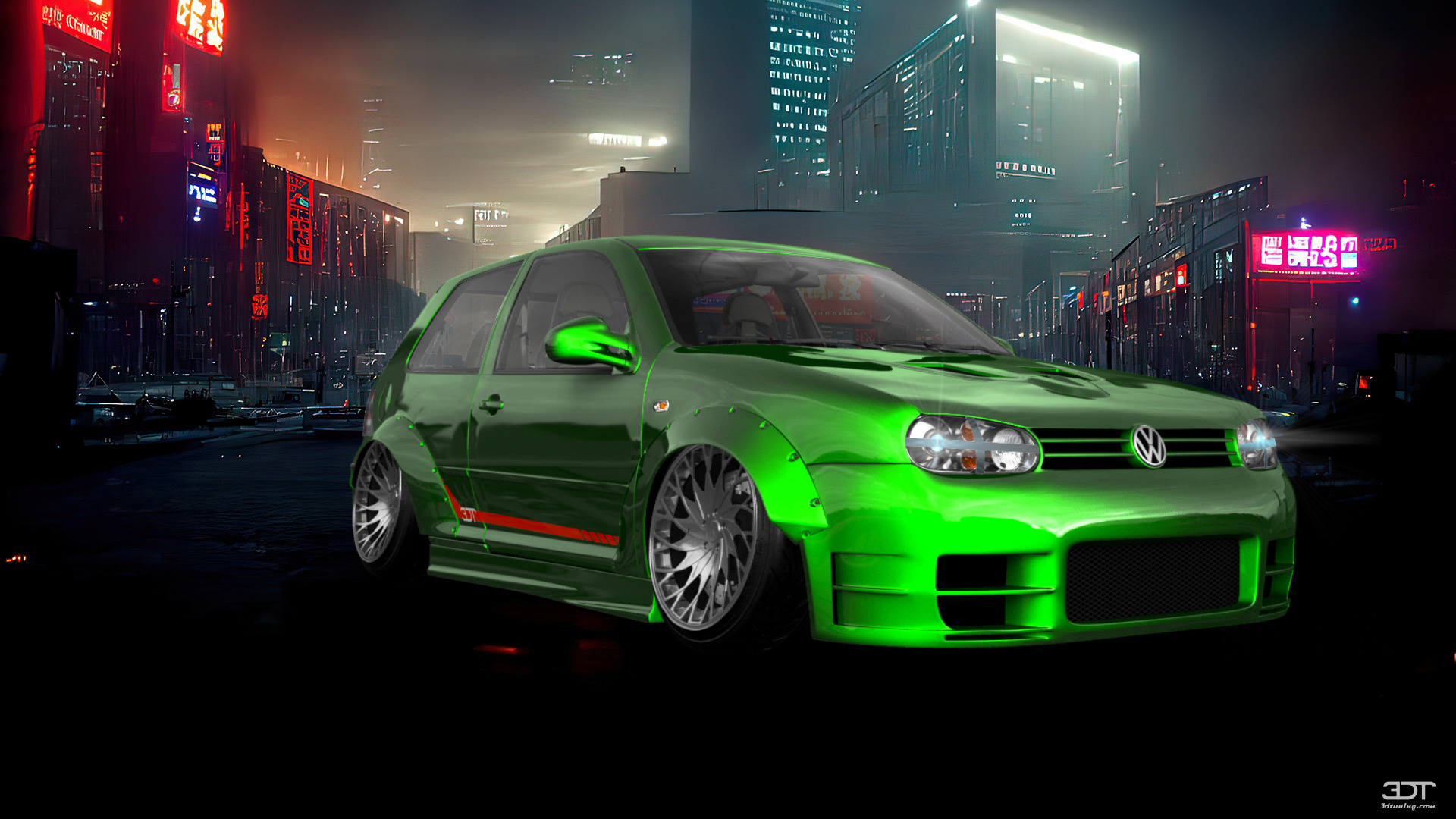 Volkswagen Golf 4 (mk4) 3 Door Hatchback 1997 tuning