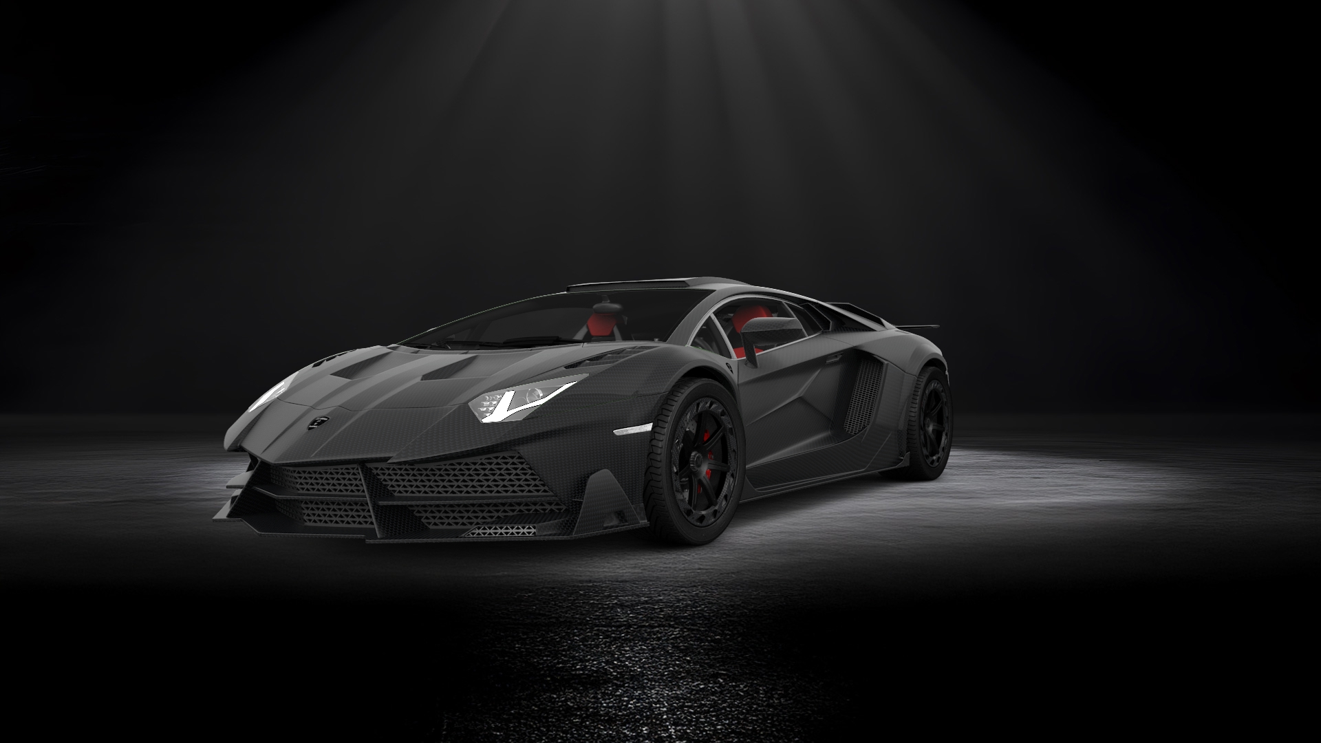 Lamborghini Aventador 2 Door Coupe 2012 tuning