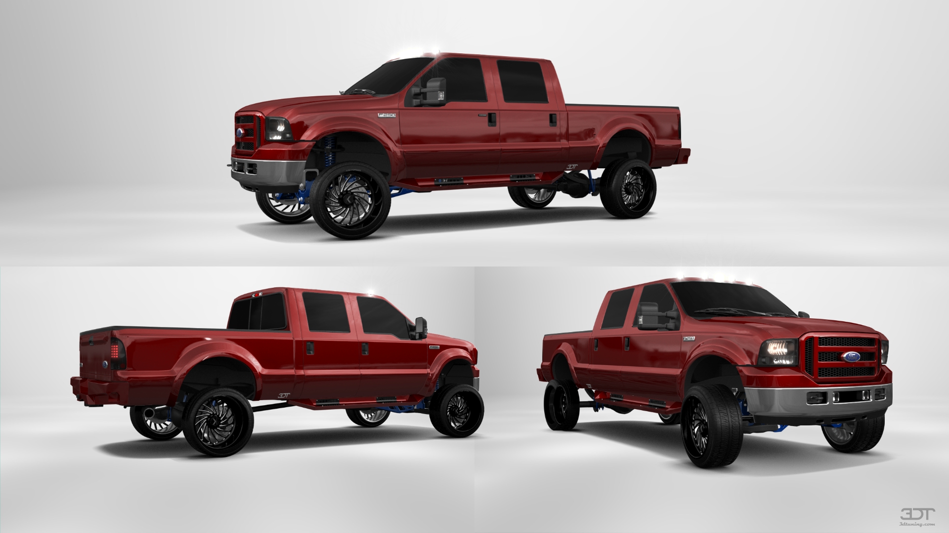 Ford F-250 Crew Cab 4 Door pickup truck 1999 tuning
