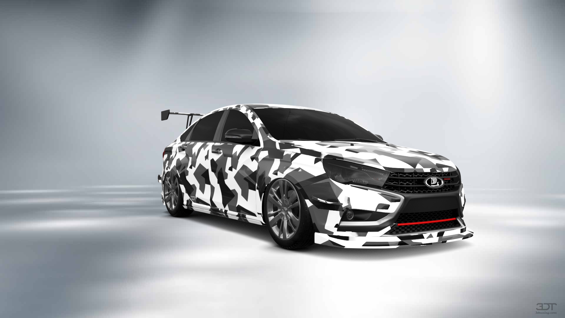 Lada Vesta 4 Door Saloon 2016 tuning