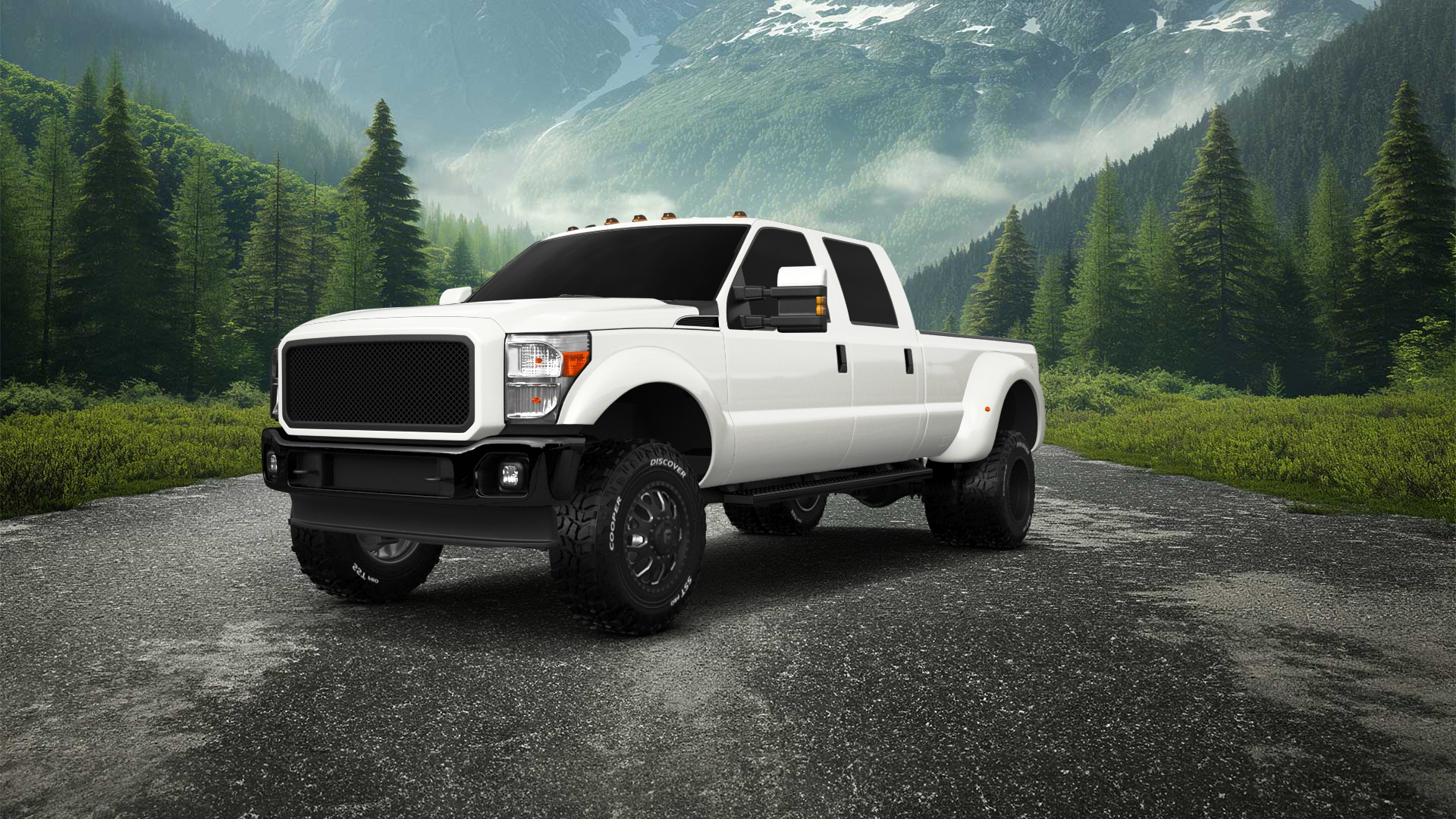 Ford F-350 DRW 4 Door pickup truck 2013 tuning
