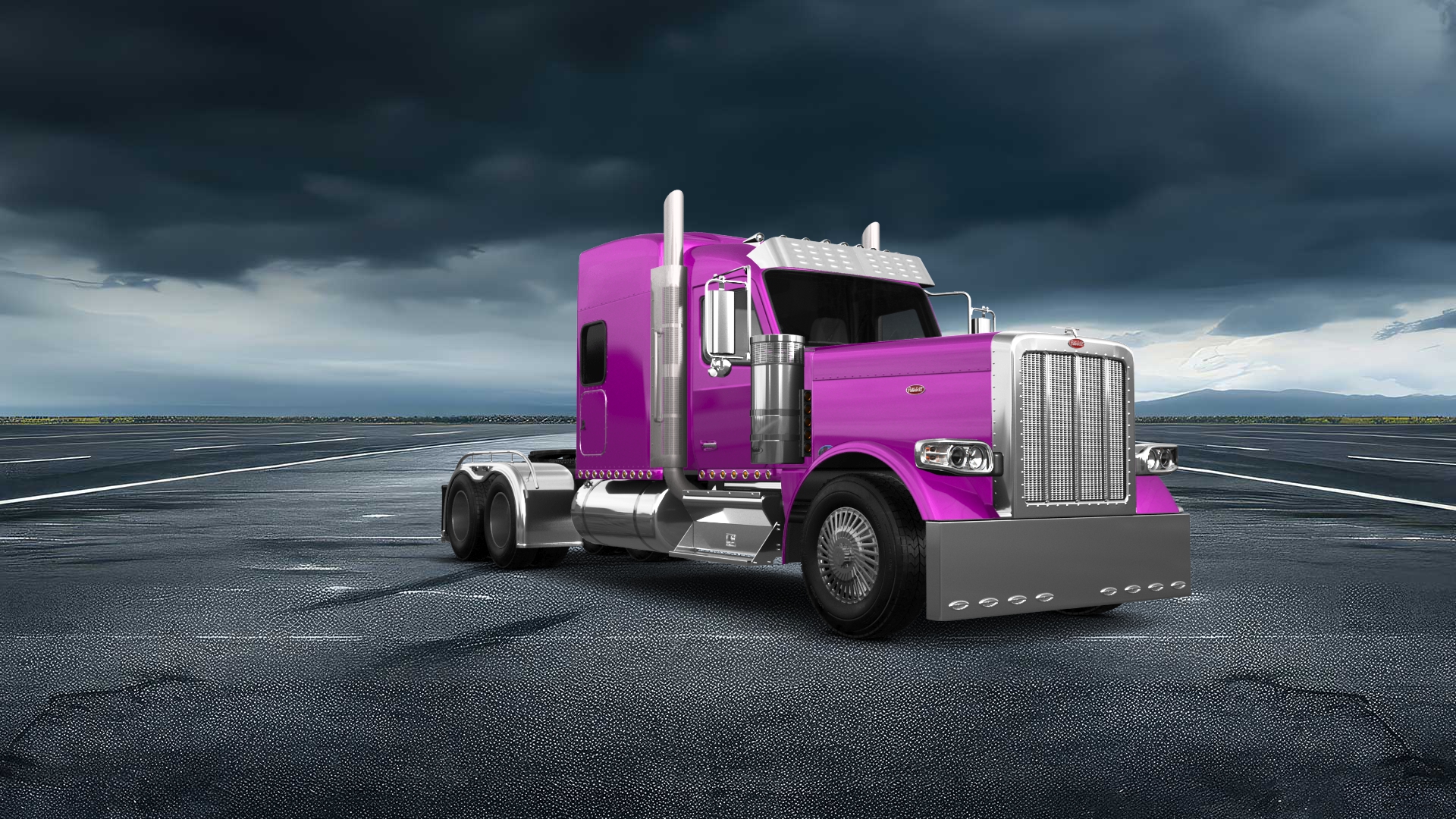 Peterbilt 589 Sleeper Cab Truck 2024 tuning