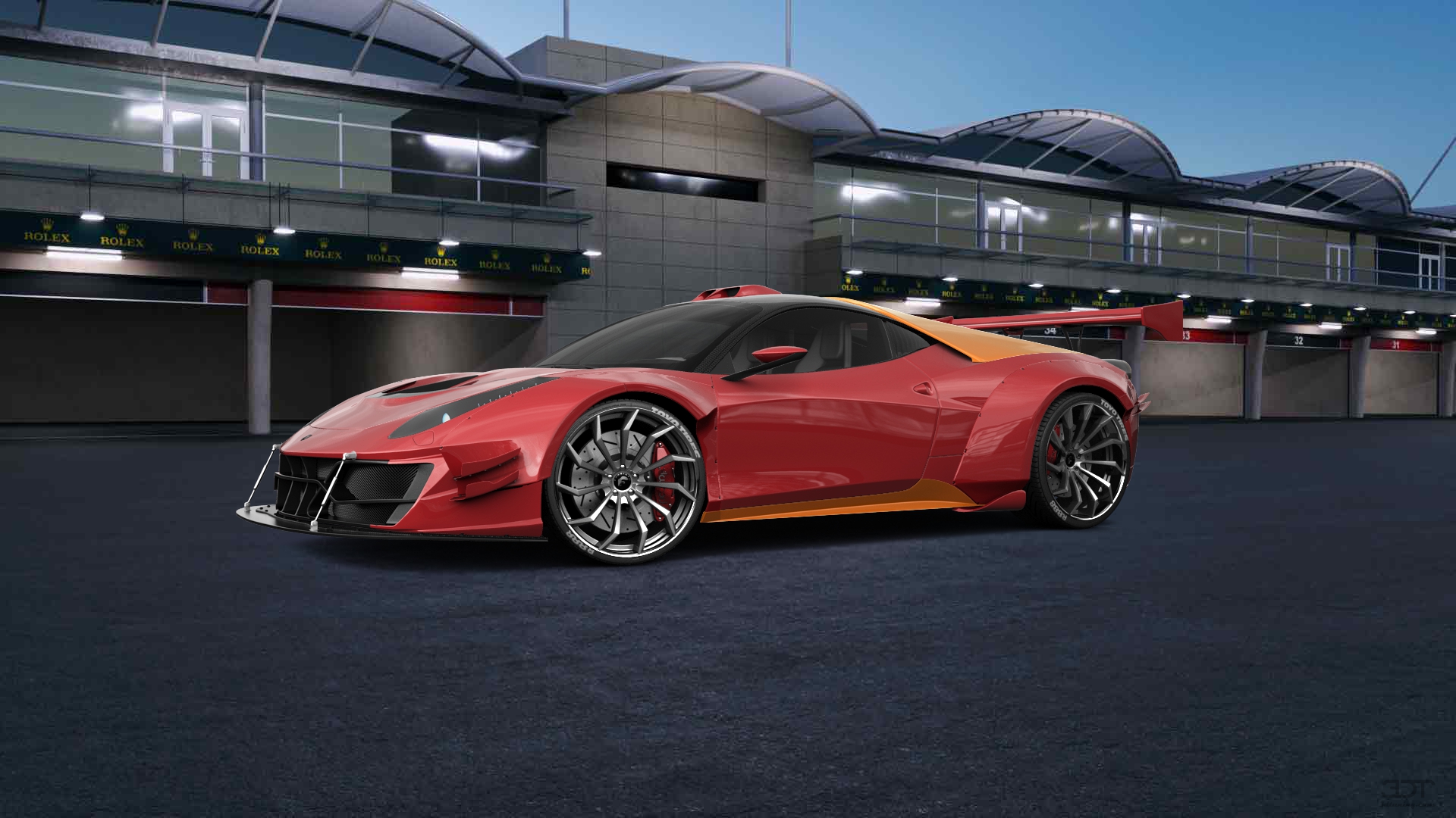 Ferrari 458 Italia 2 door spider 2010 tuning