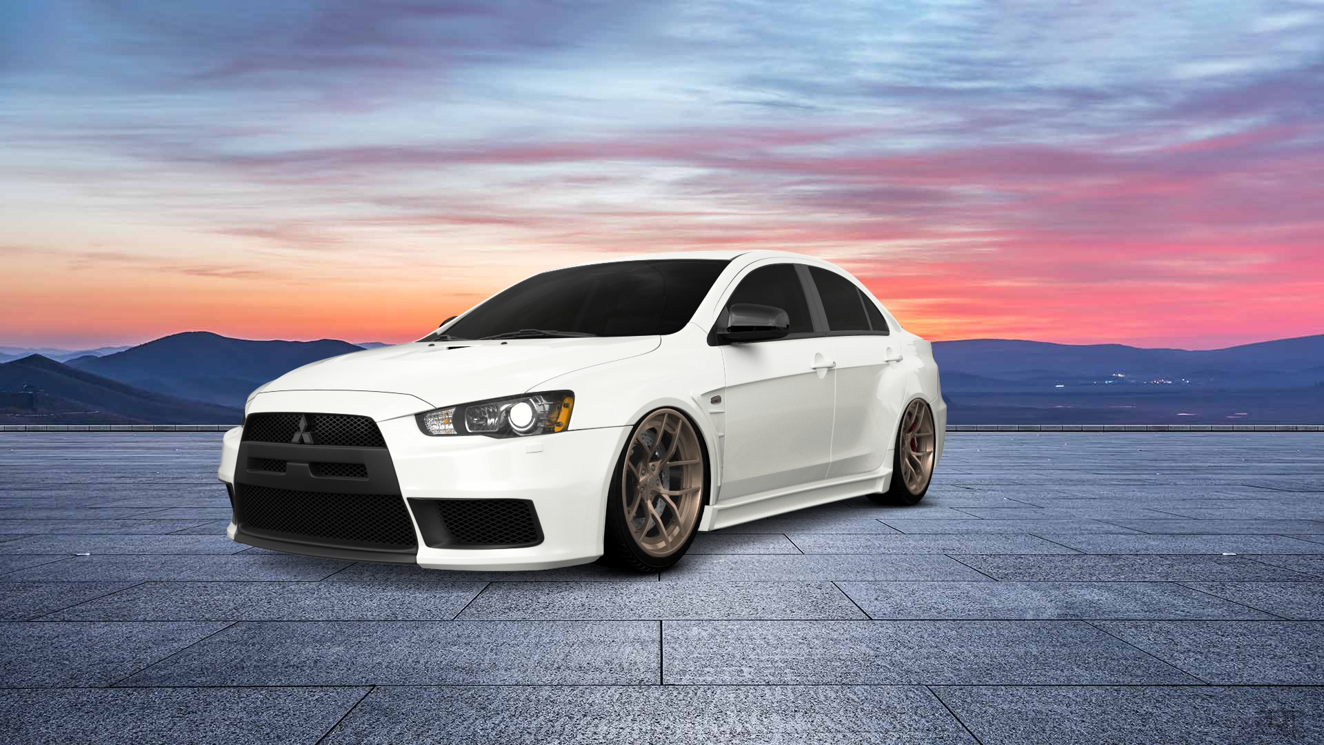 Mitsubishi Lancer Evolution X Sedan 2008