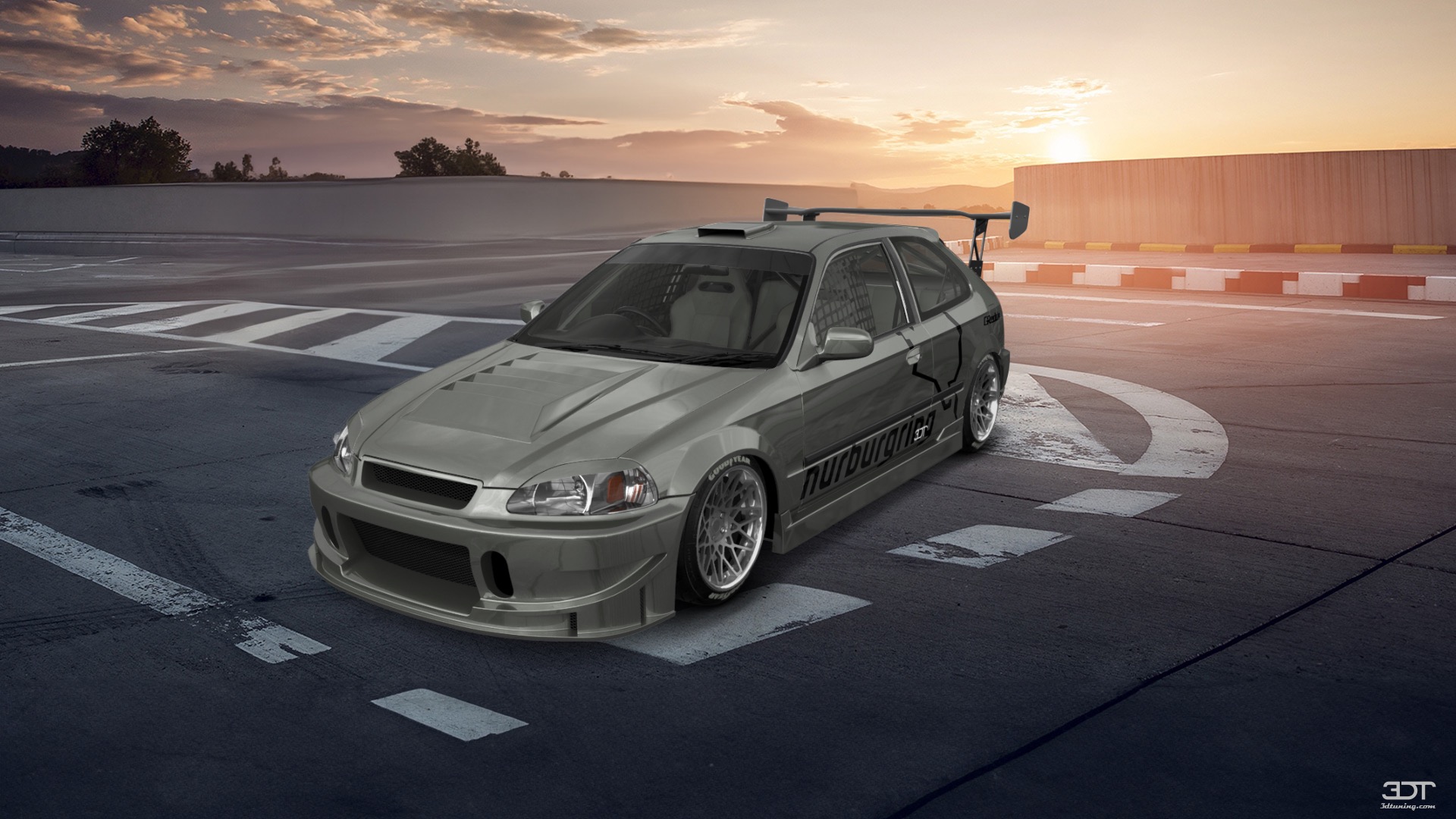 Honda Civic 3 Door Hatchback 1997 tuning