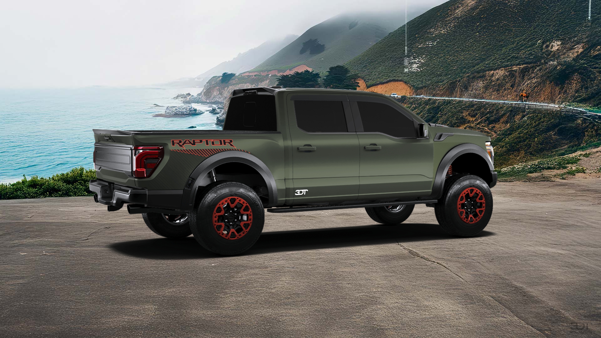 Ford F-150 Raptor 4 Door pickup truck 2024 Images