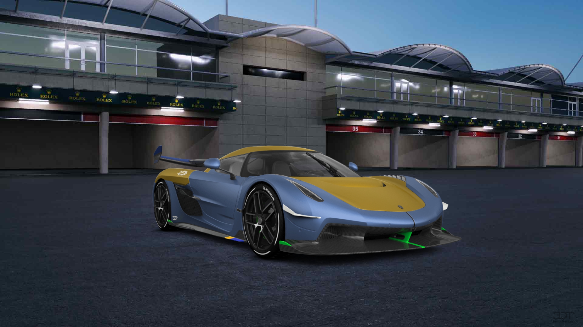 Koenigsegg Jesko 2 door targa top 2020 tuning