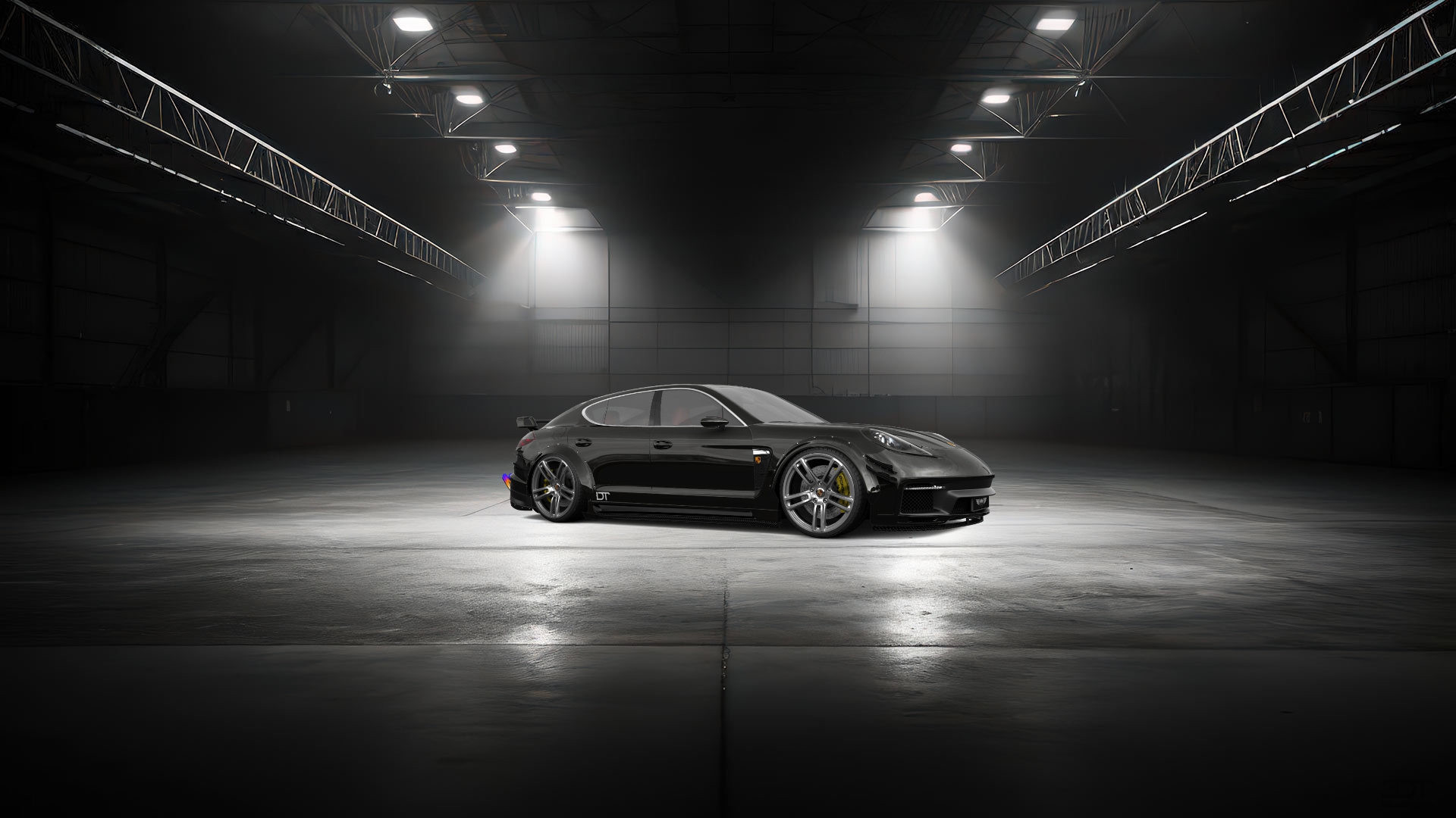 Porsche Panamera 4 door fastback saloon 2011 tuning