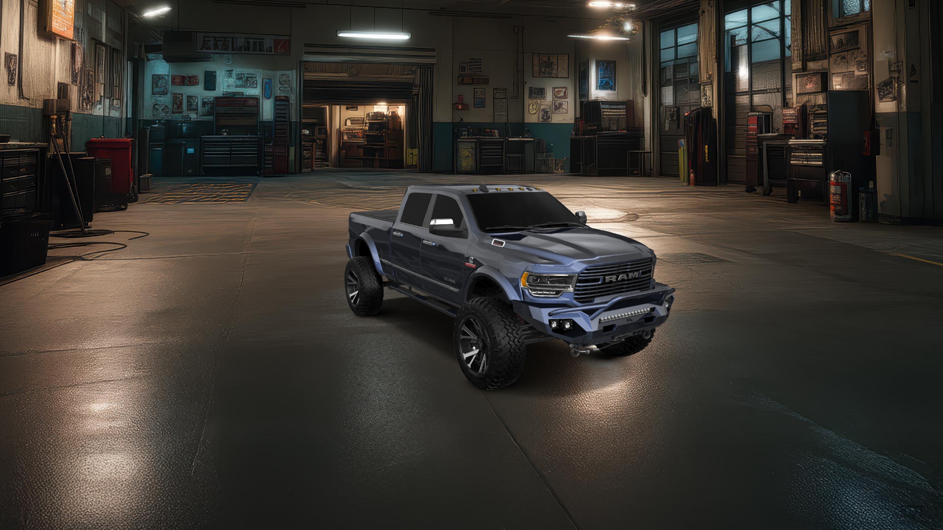 Dodge Ram 2500 4 Door pickup truck 2020 tuning