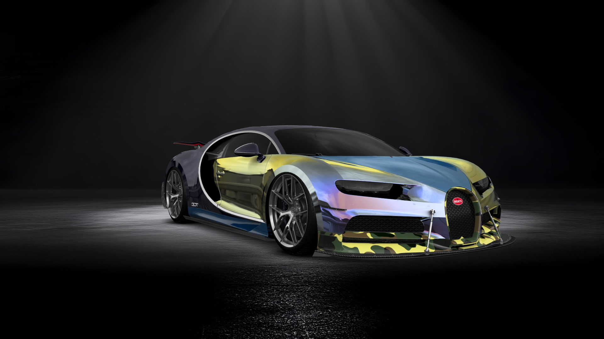 Bugatti Chiron 2 Door Coupe 2016