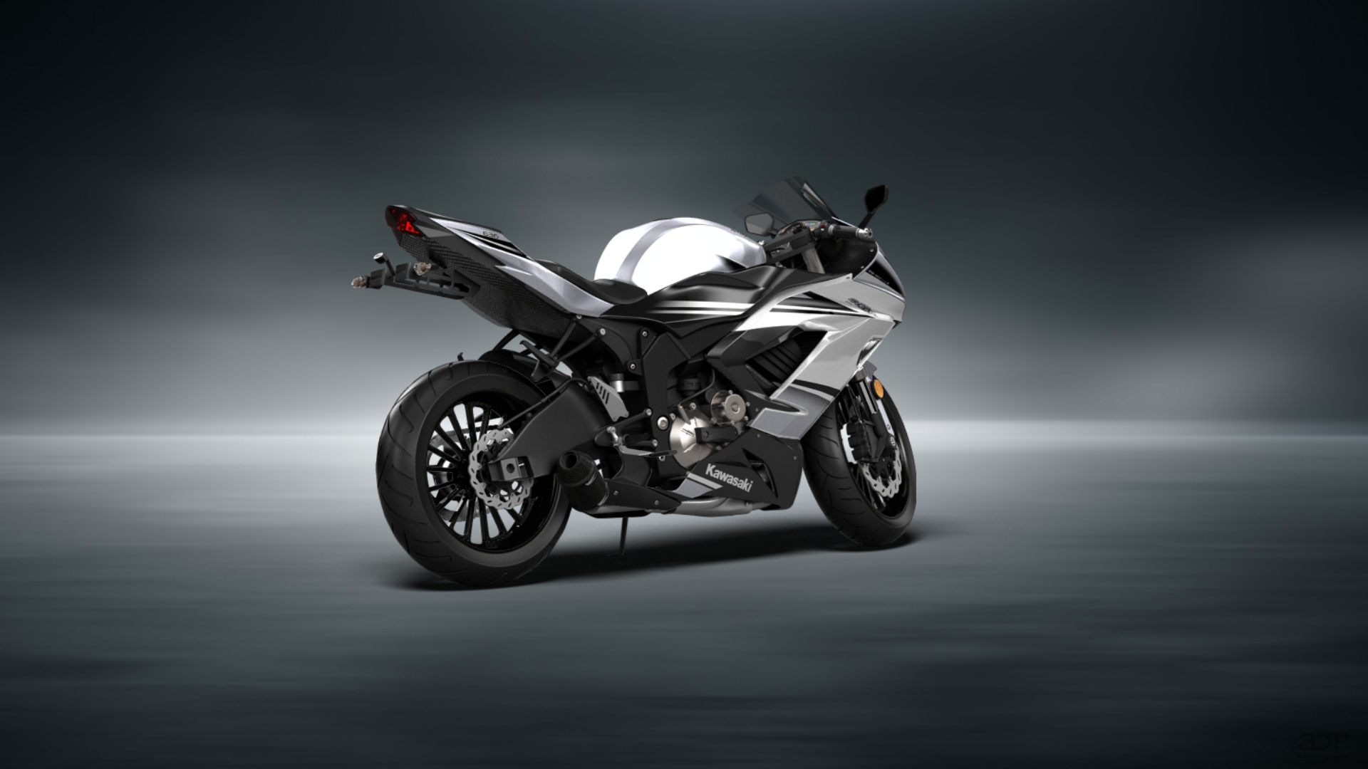 Kawasaki Ninja ZX 6R Sport Bike 2015 tuning