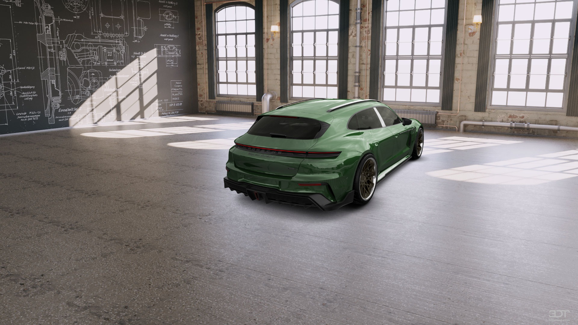 Porsche Taycan Sport Turismo Shooting Brake 2019