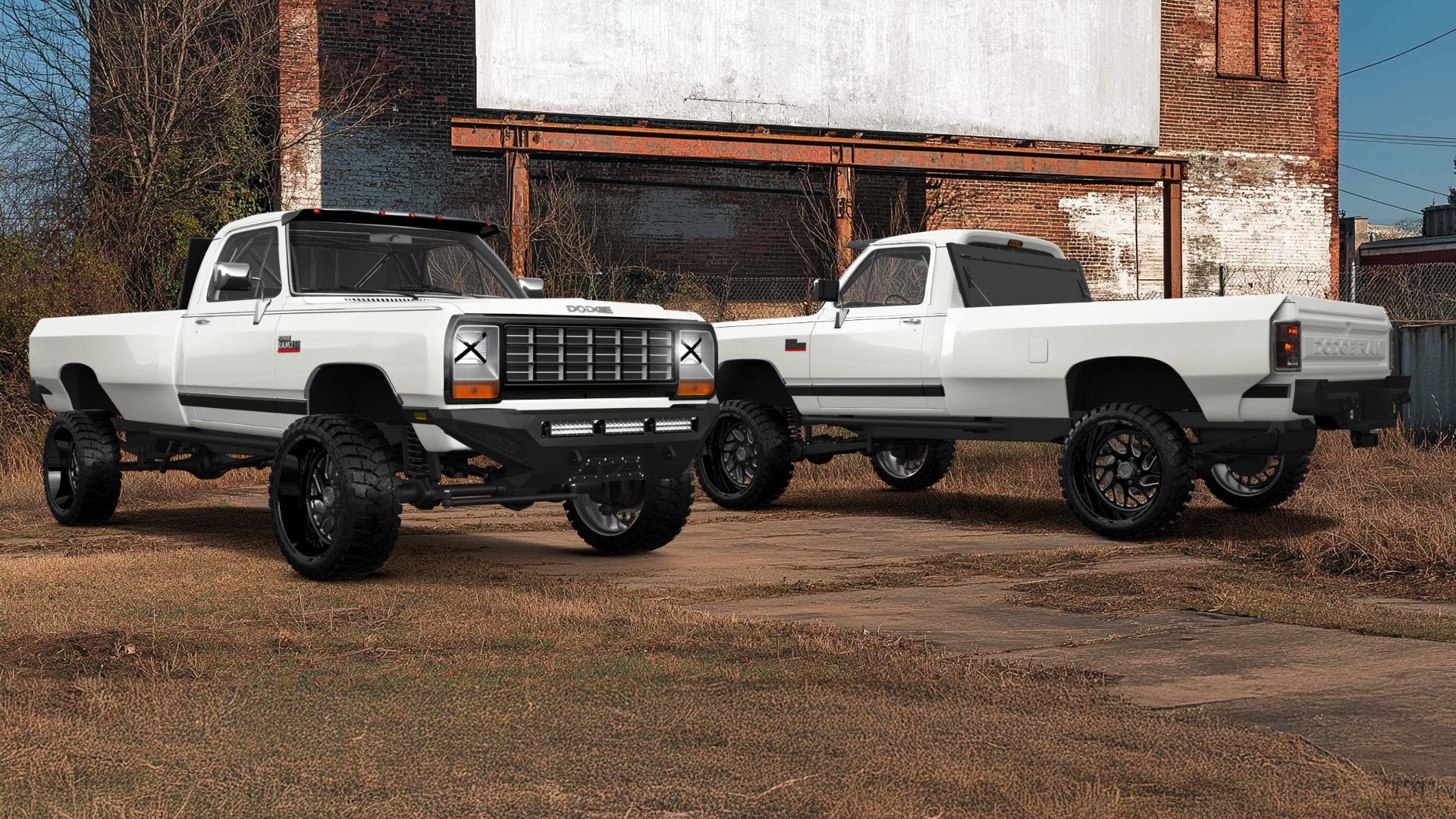 Dodge Ram 250 Regular Cab 2 Door pickup truck 1983
