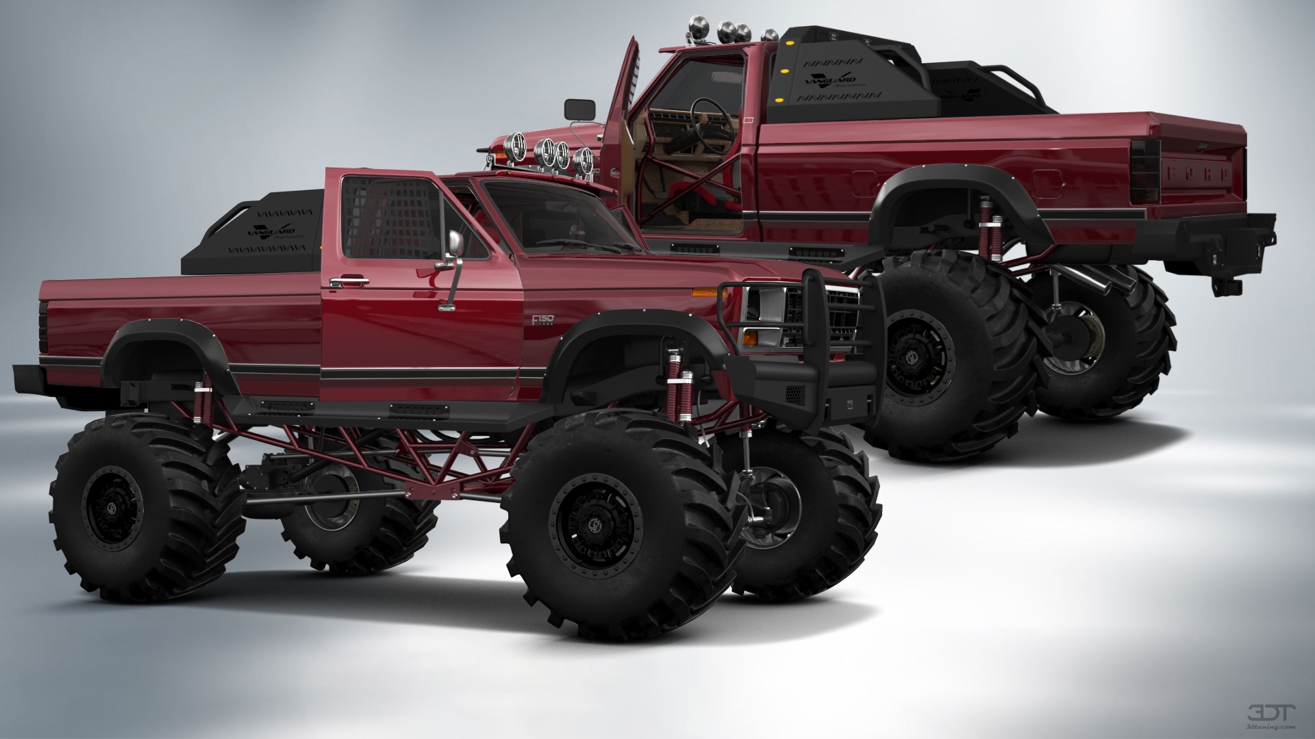 Ford F-150 2 Door pickup truck 1986 tuning