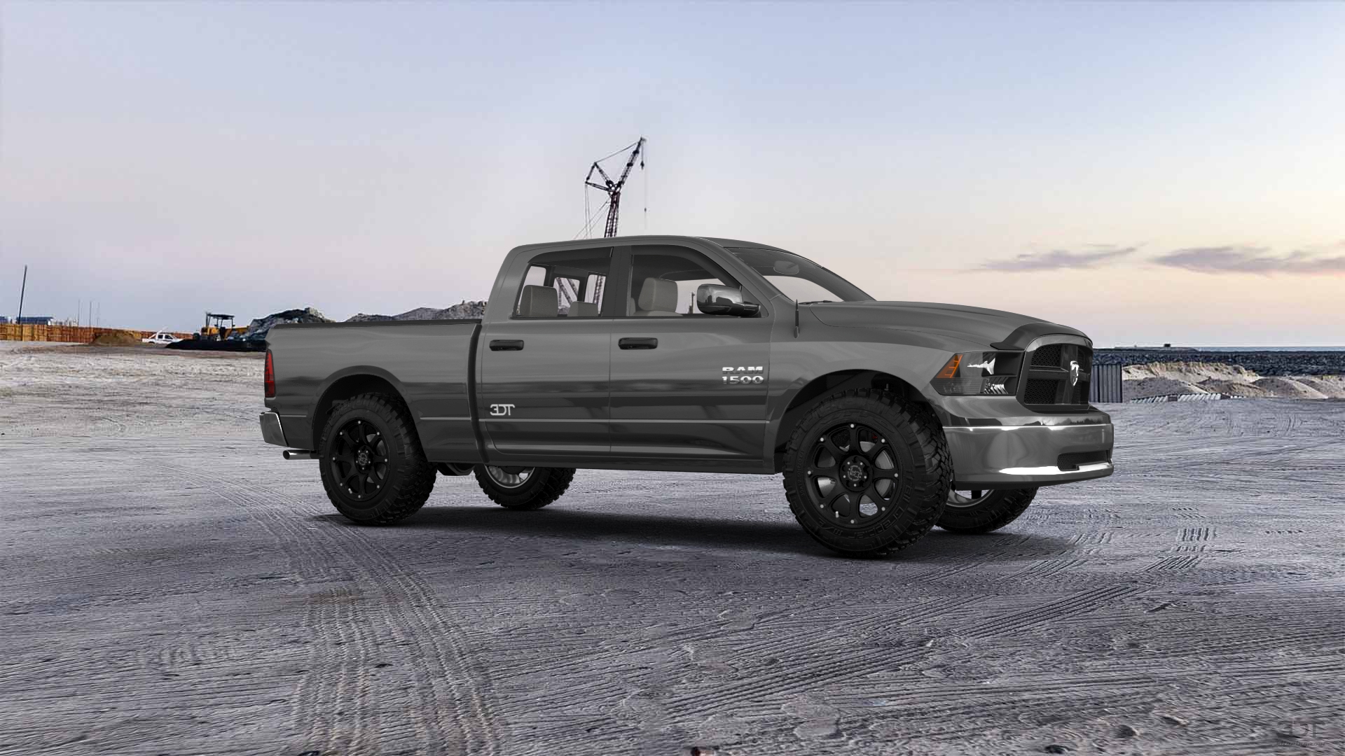 Dodge Ram 1500 Crew Cab 6.4 ft box 4 Door pickup truck 2009 Images