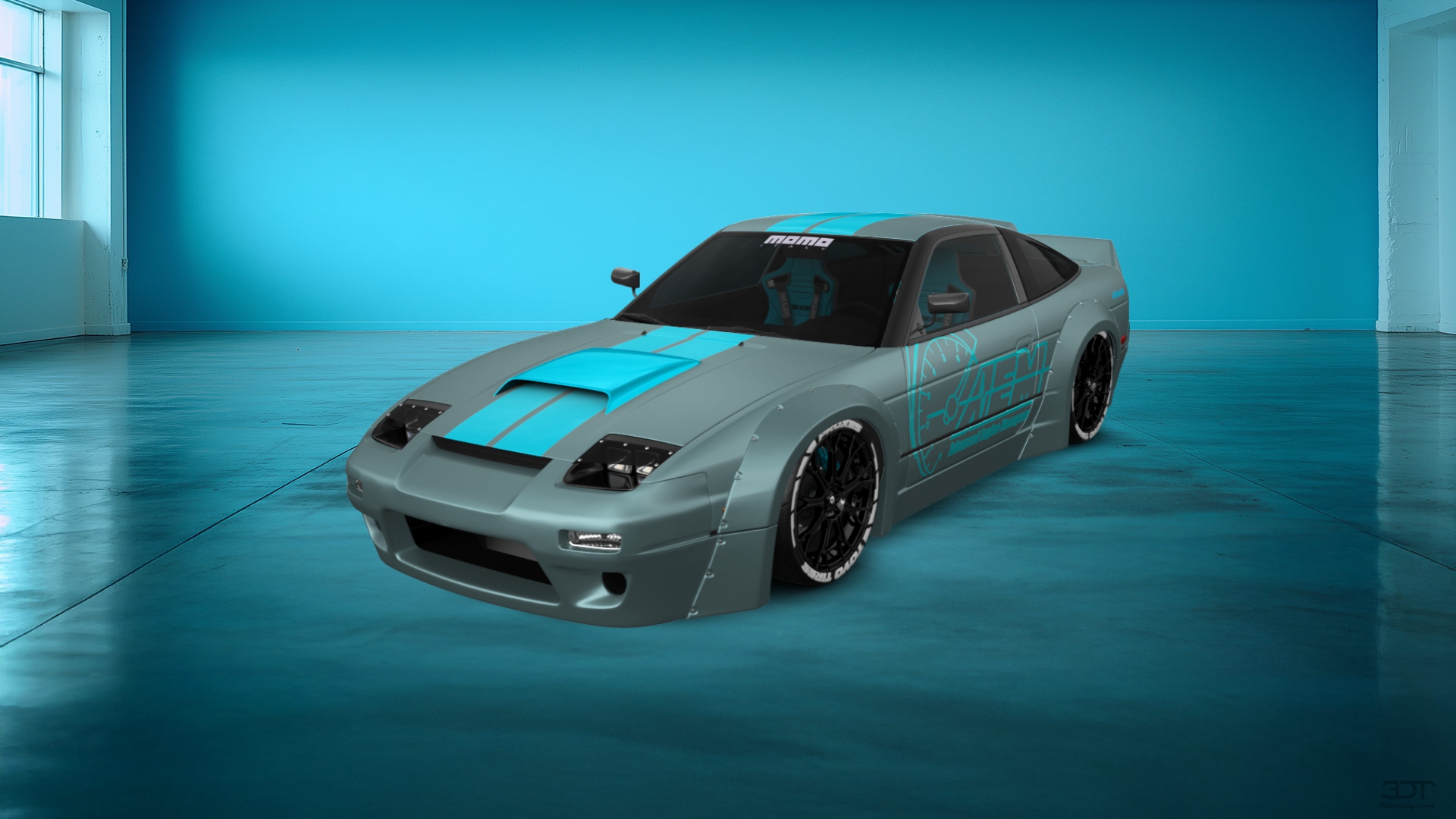 Nissan 240SX 3 Door Hatchback 1989 tuning