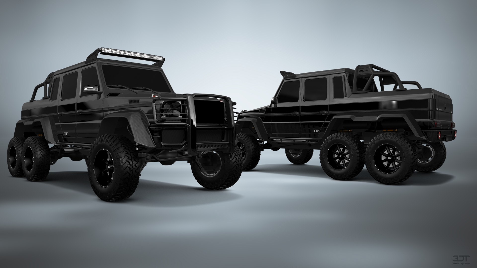 Mercedes G 63 AMG 6x6 4 Door pickup truck 2013 tuning