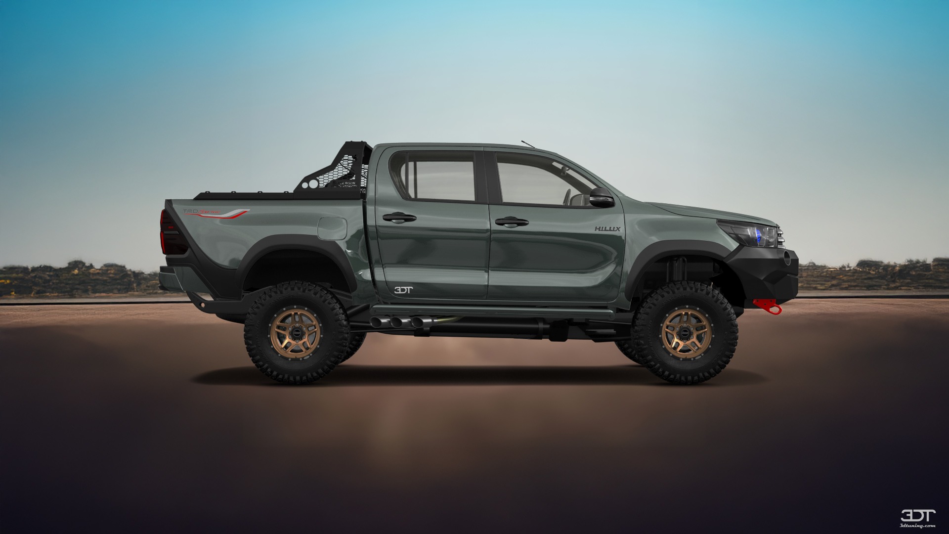 Toyota Hilux Double Cab 4 Door pickup truck 2015 tuning