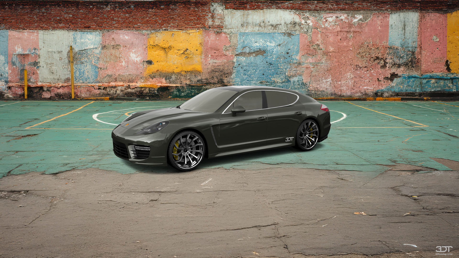 Porsche Panamera 4 door fastback saloon 2011 tuning