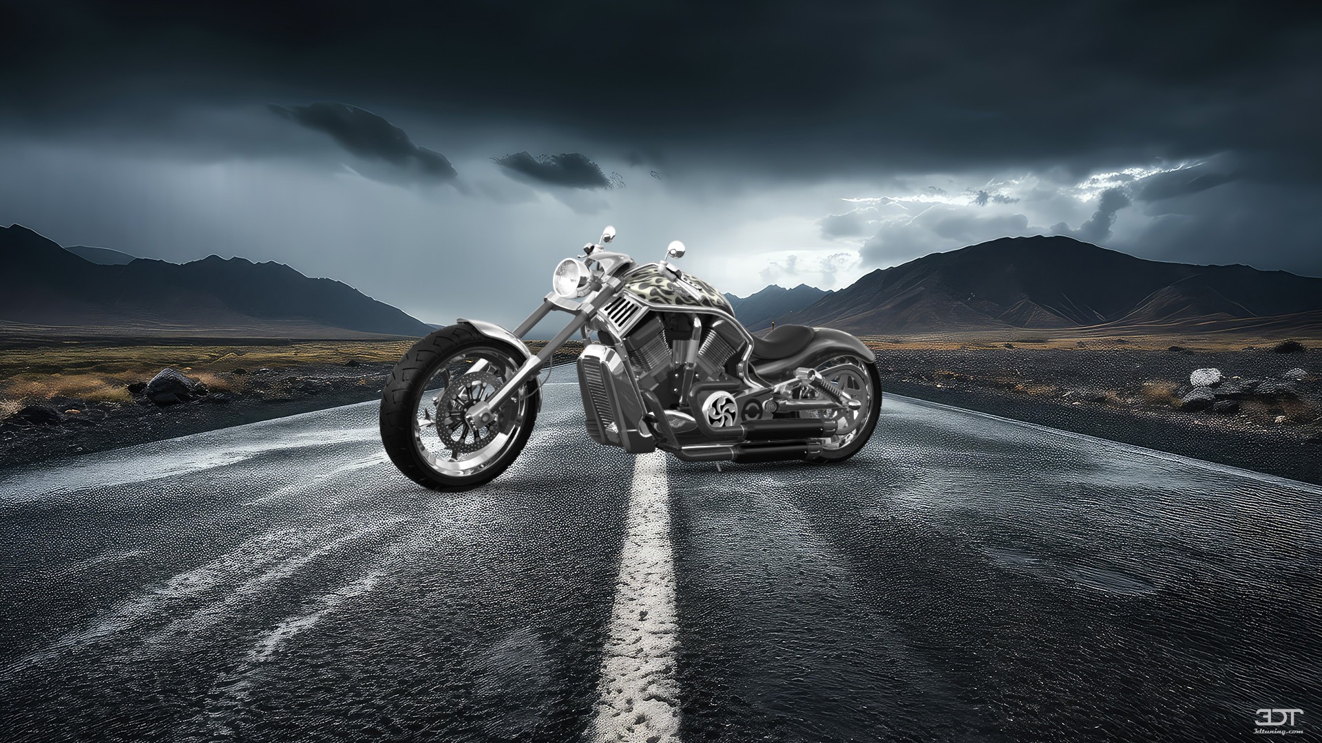 Harley-Davidson Custom Chopper Cruiser 2011