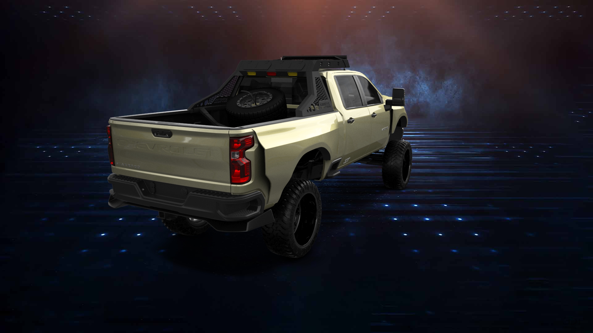 Chevrolet Silverado 2500 HD challenge 4 Door pickup truck 4020 