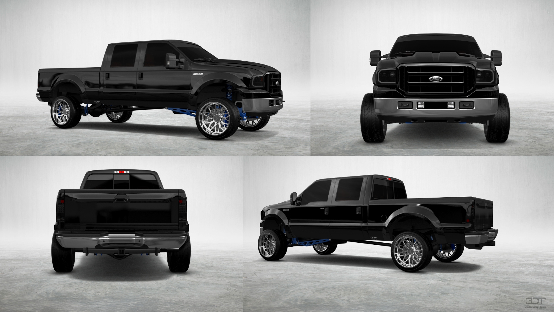 Ford F-250 Crew Cab 4 Door pickup truck 1999 tuning