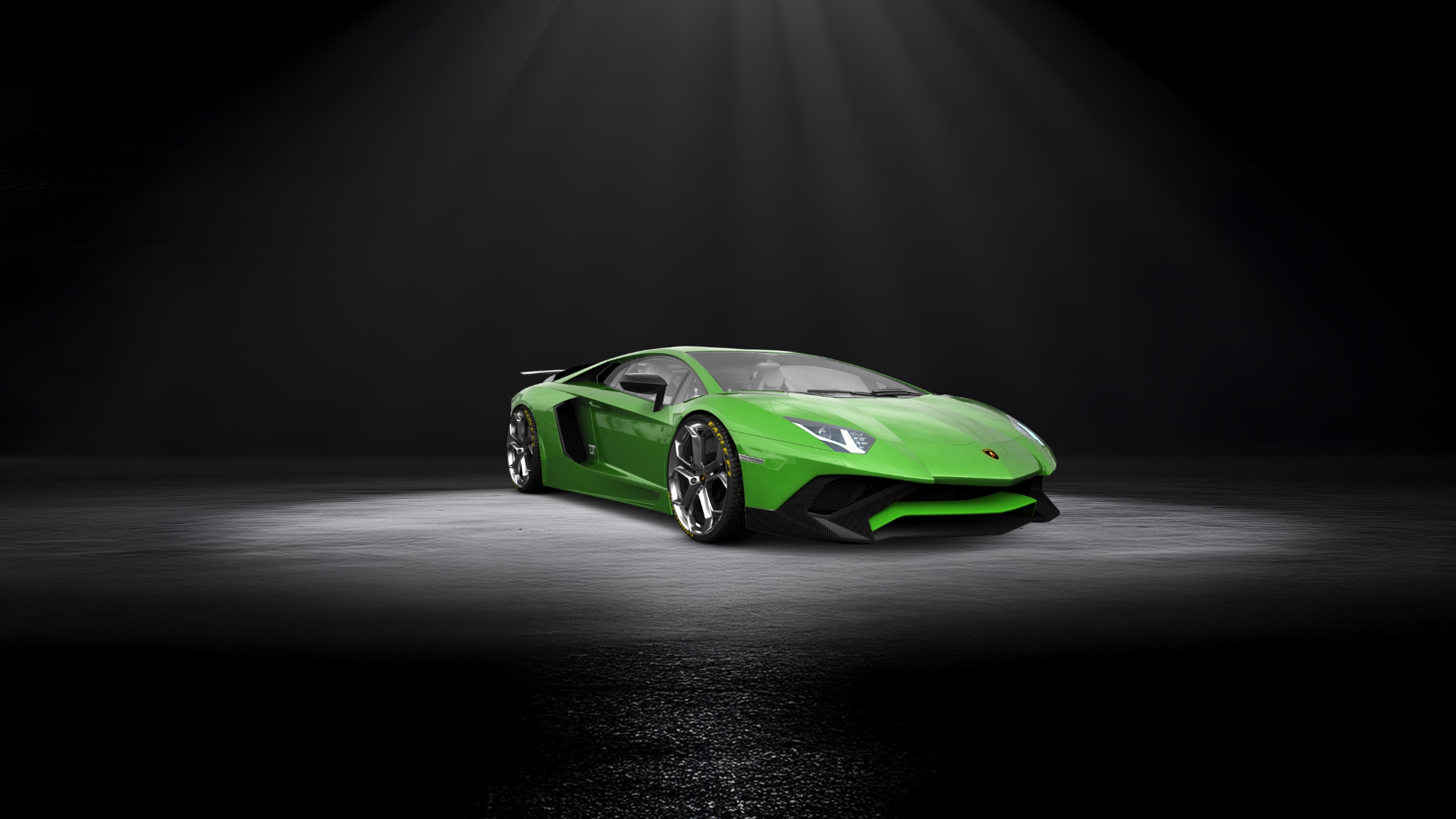 Lamborghini Aventador 2 Door Coupe 2012 tuning