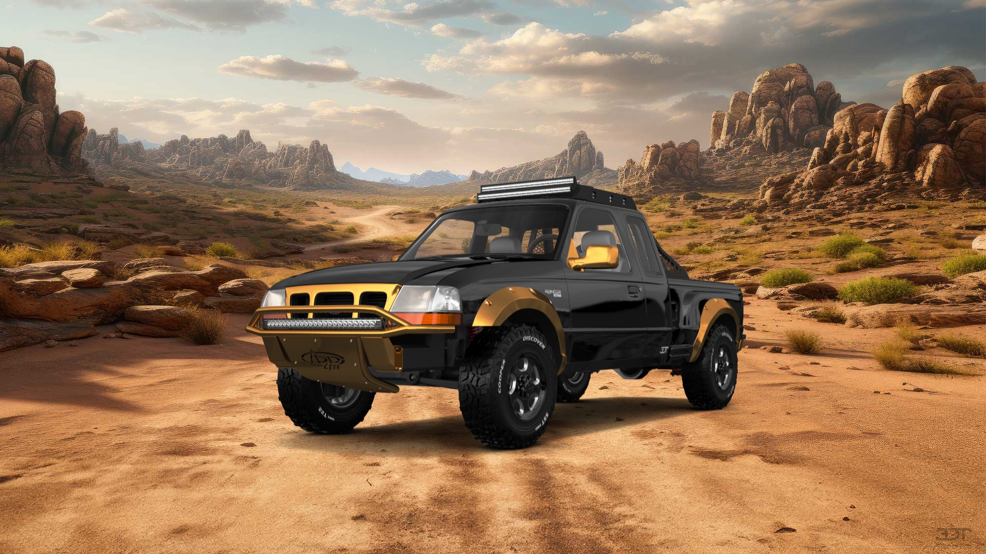 Ford Ranger Flareside 2 Door pickup truck 1998 tuning