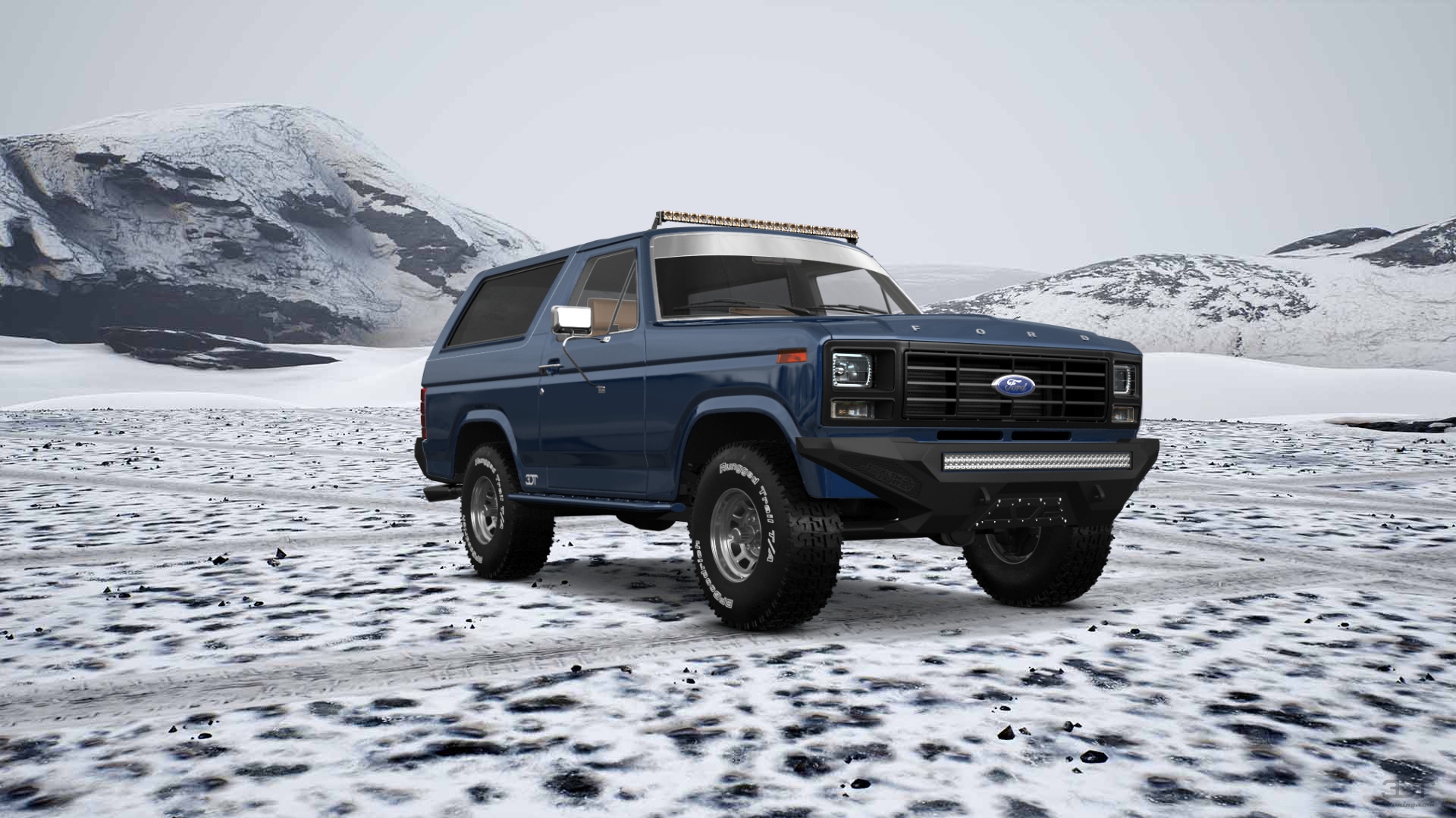 Ford Bronco 3 Door SUV 1980 tuning